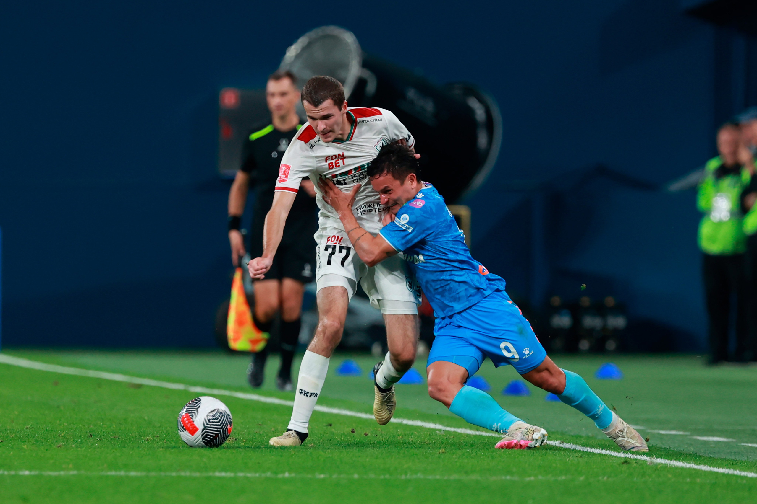 Зенит-Рубин Кубок России по футболу 2024/25 17.09.2024. Спортивный и репортажный фотограф Антон Тереханов