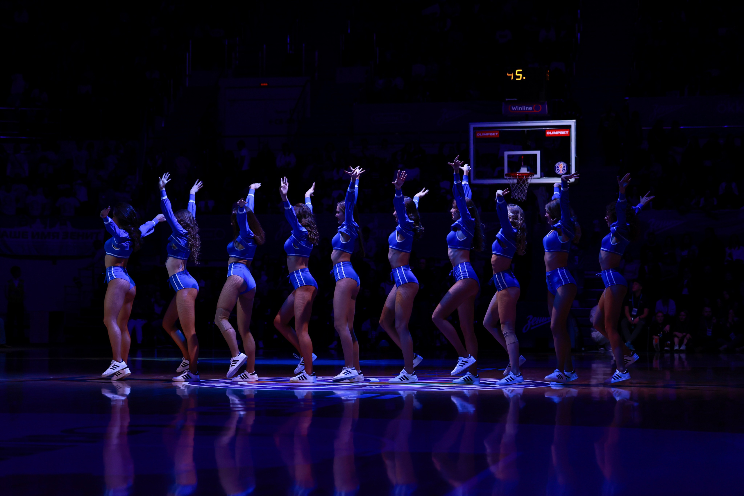 БК Зенит — БК Самара 30.10.2024. Спортивный и репортажный фотограф Антон Тереханов