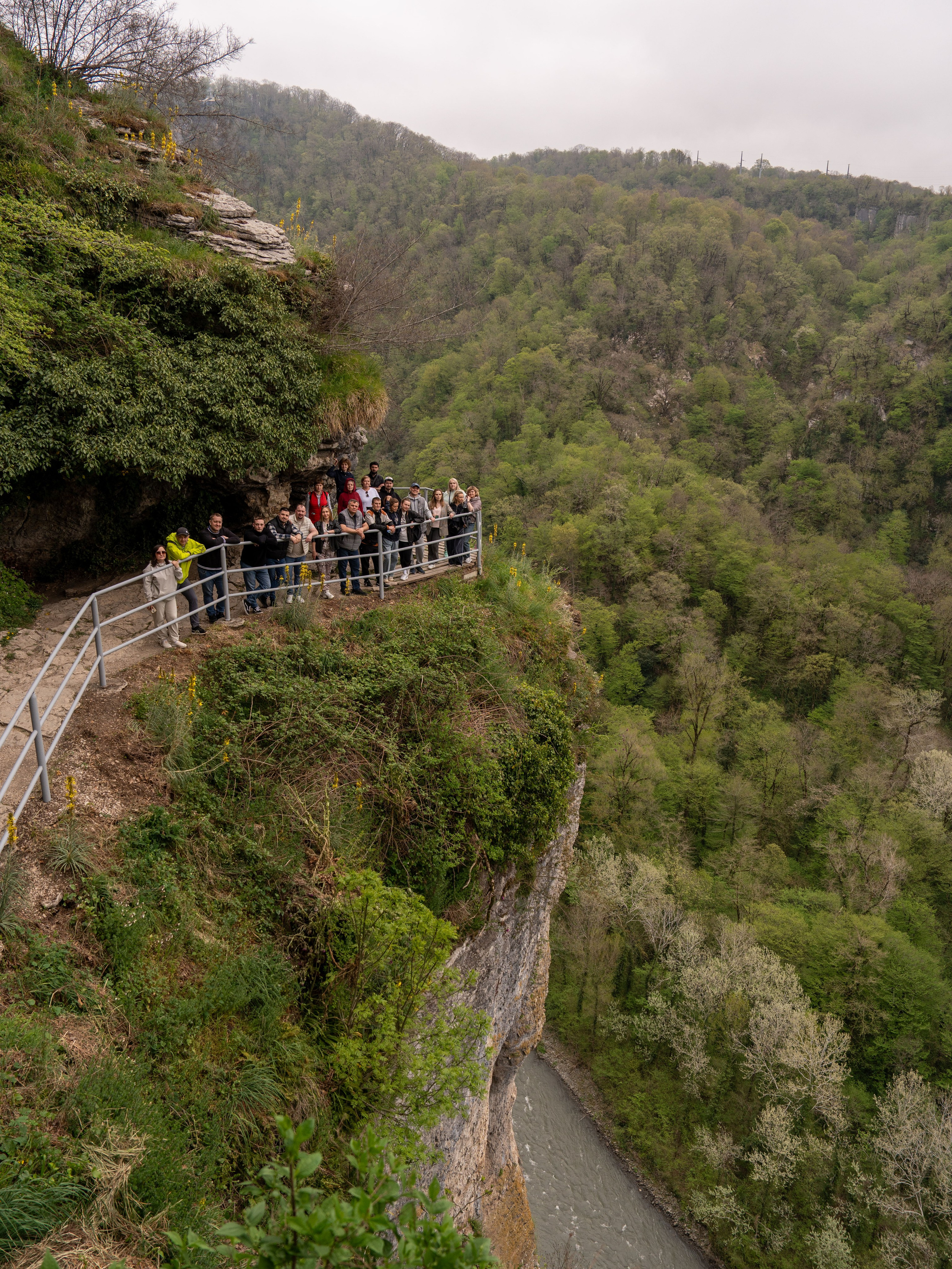 MICE мероприятие — джиппинг на каньон Псахо. Репортажный фотограф в Красной Поляне и Сочи Павлюченко Екатерина