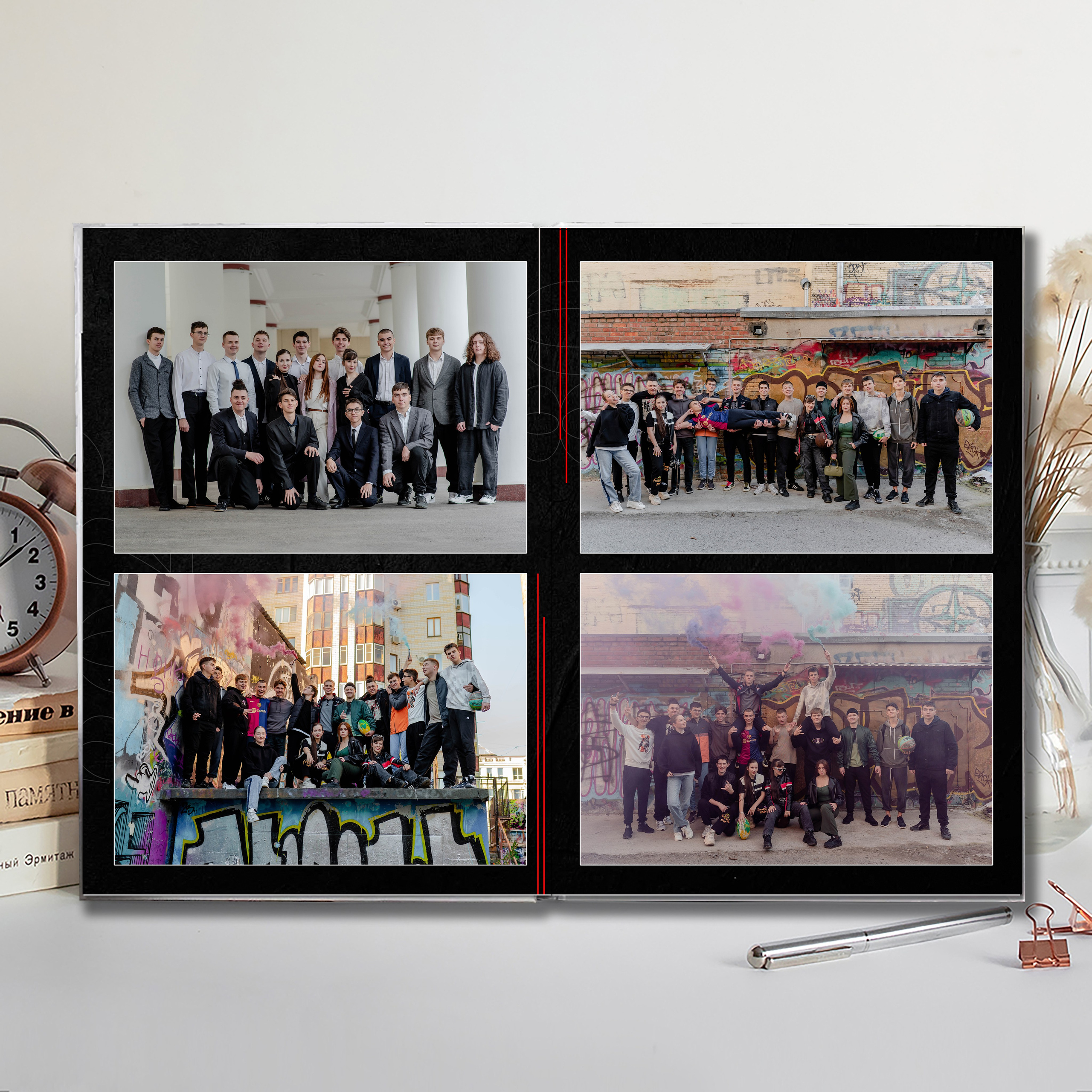 Выпускной альбом для выпускников школы (Дизайн № 214). Современные Выпускные Альбомы в Ростове-на-Дону