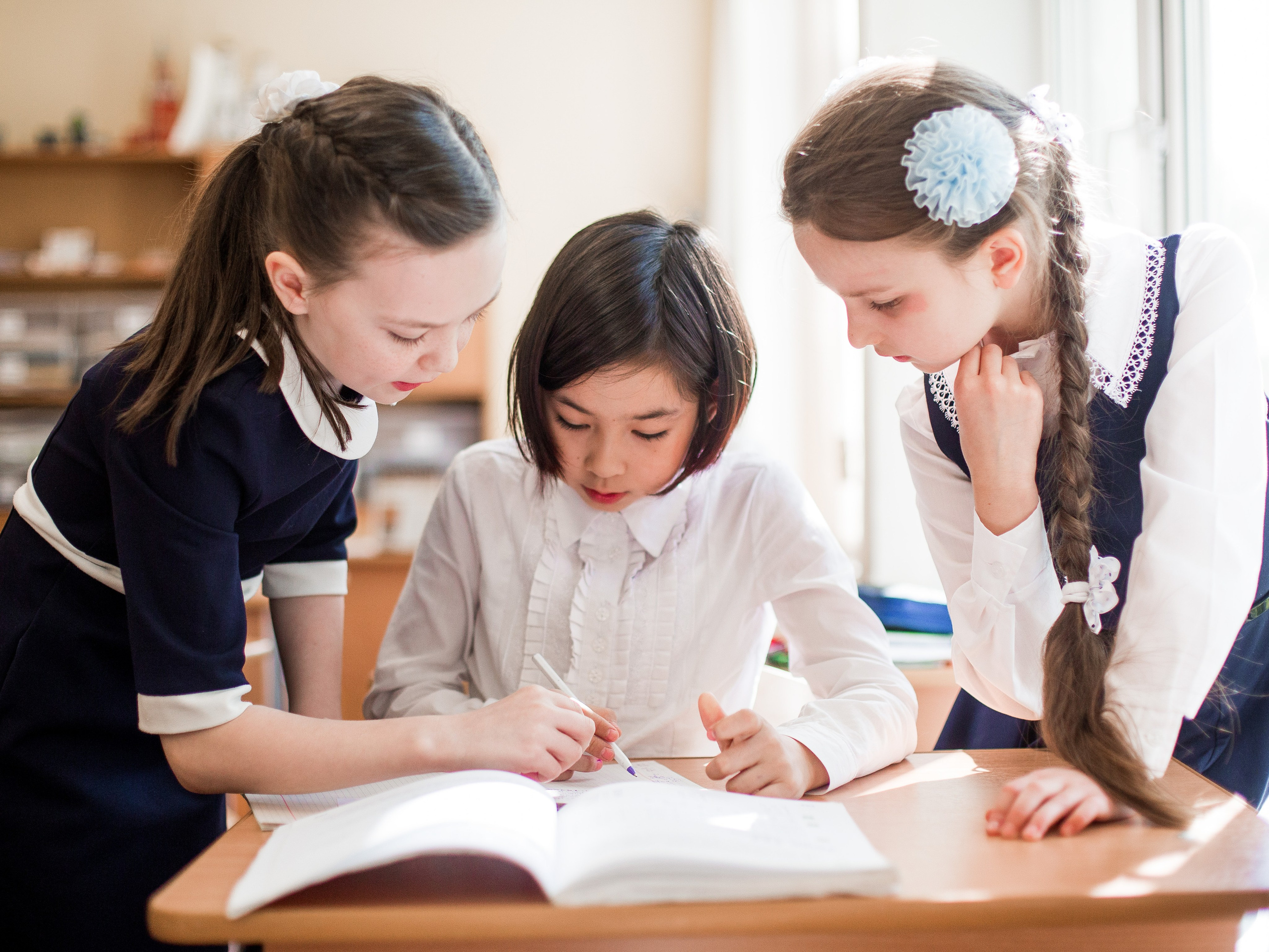 Школьная фотосъемка 3 класса. Репортажный фотограф Борис Геер