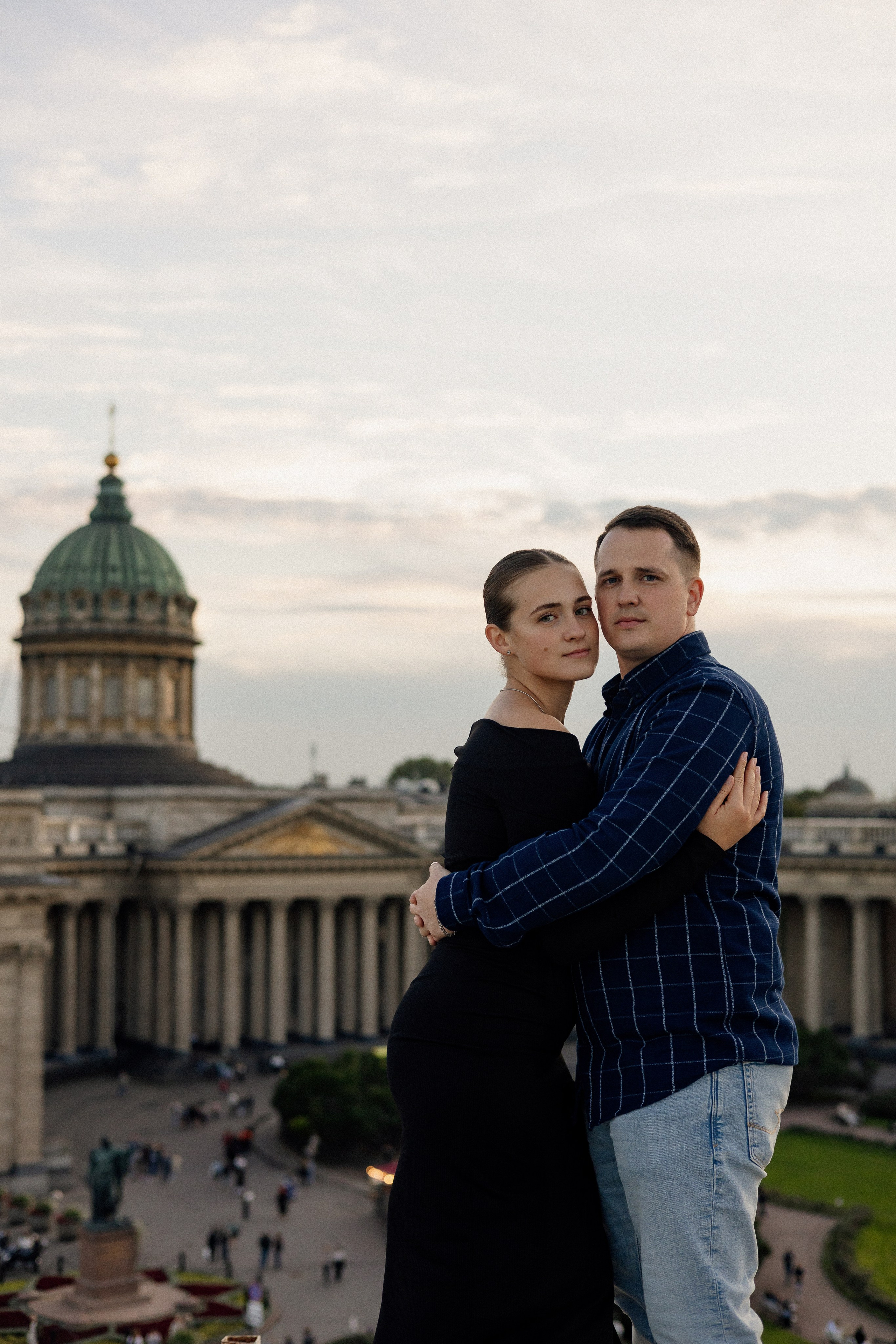 Романтика питерских крыш. Свадебный фотограф в Санкт-Петербурге Ксения Кобышева
