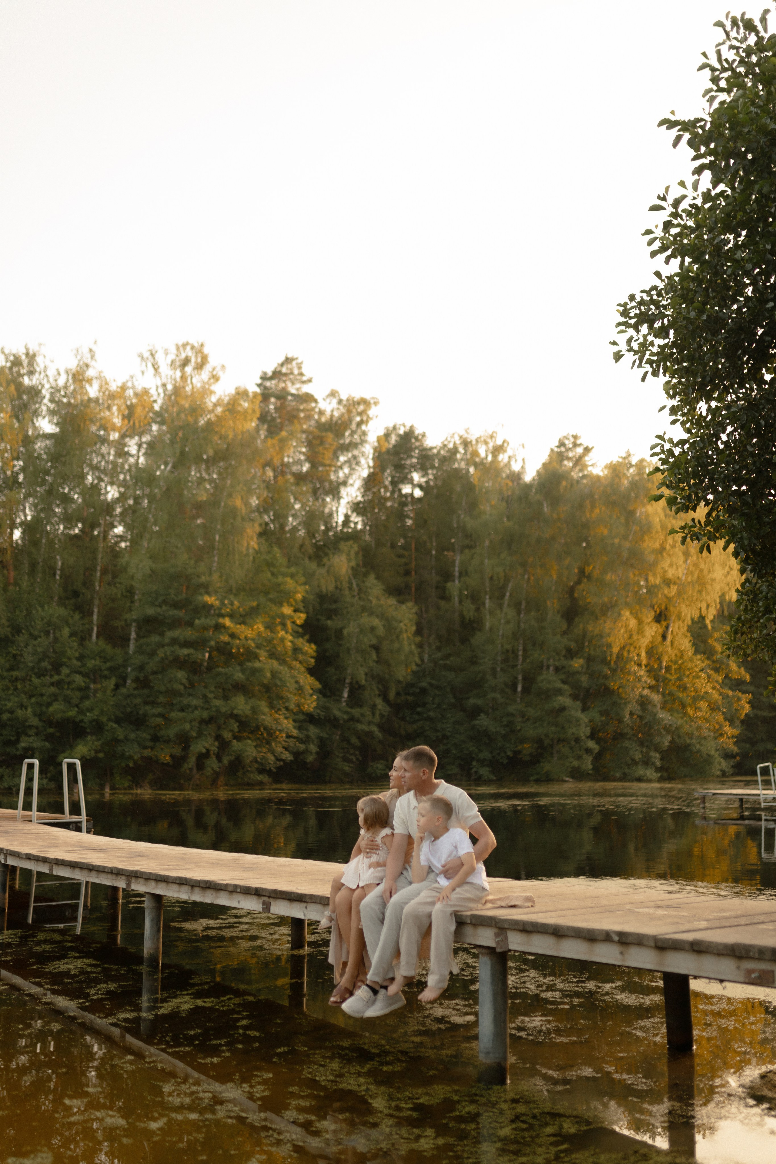 Алексей, Мария, Ваня и Варя. Фотограф Татьяна Семенова