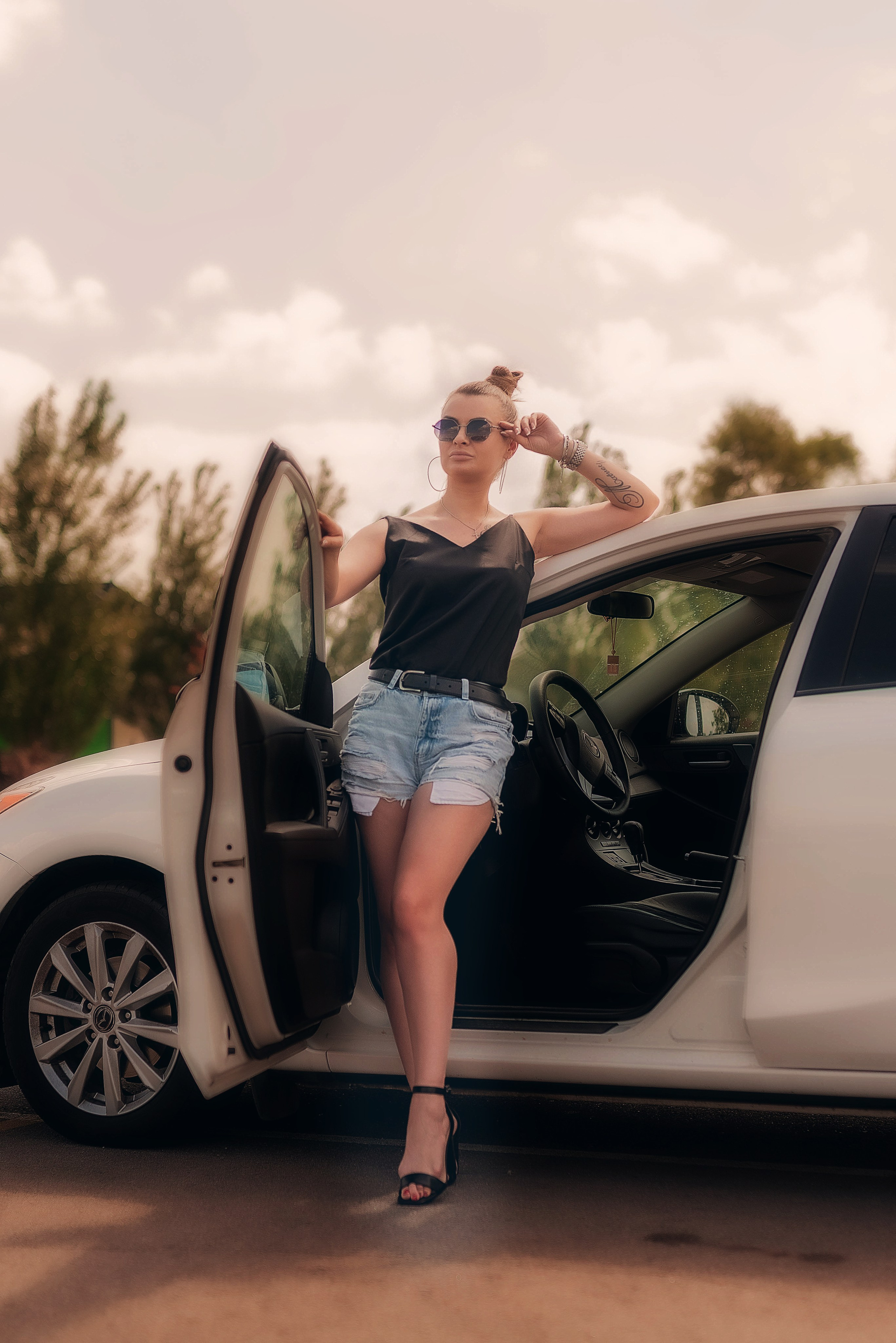 Фотосессия с машиной. Семейный, детский фотограф в Воронеже Анна Никитина