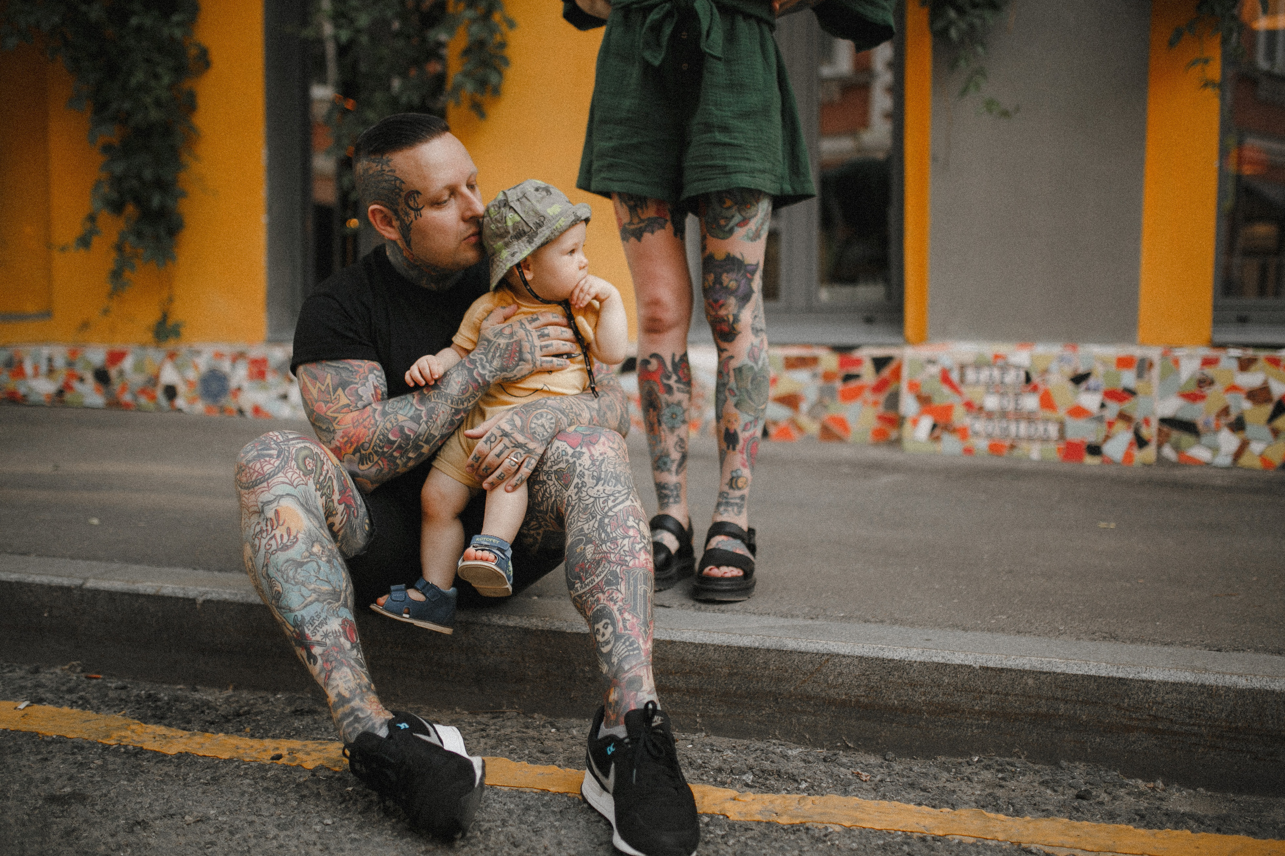 Григорий, Евгеня и Тэо. Свадебный фотограф Владимир Воронин