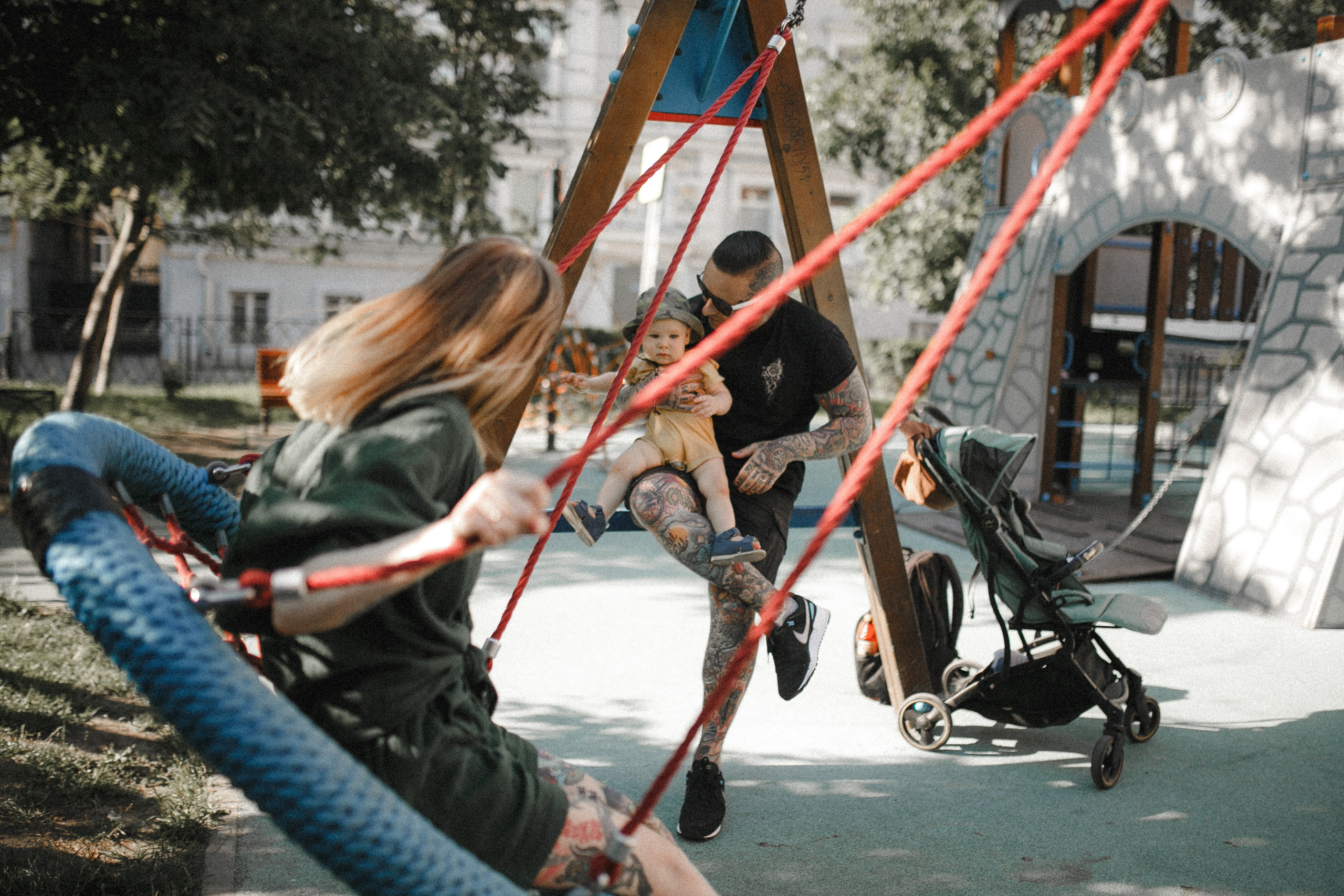 Григорий, Евгеня и Тэо. Свадебный фотограф Владимир Воронин