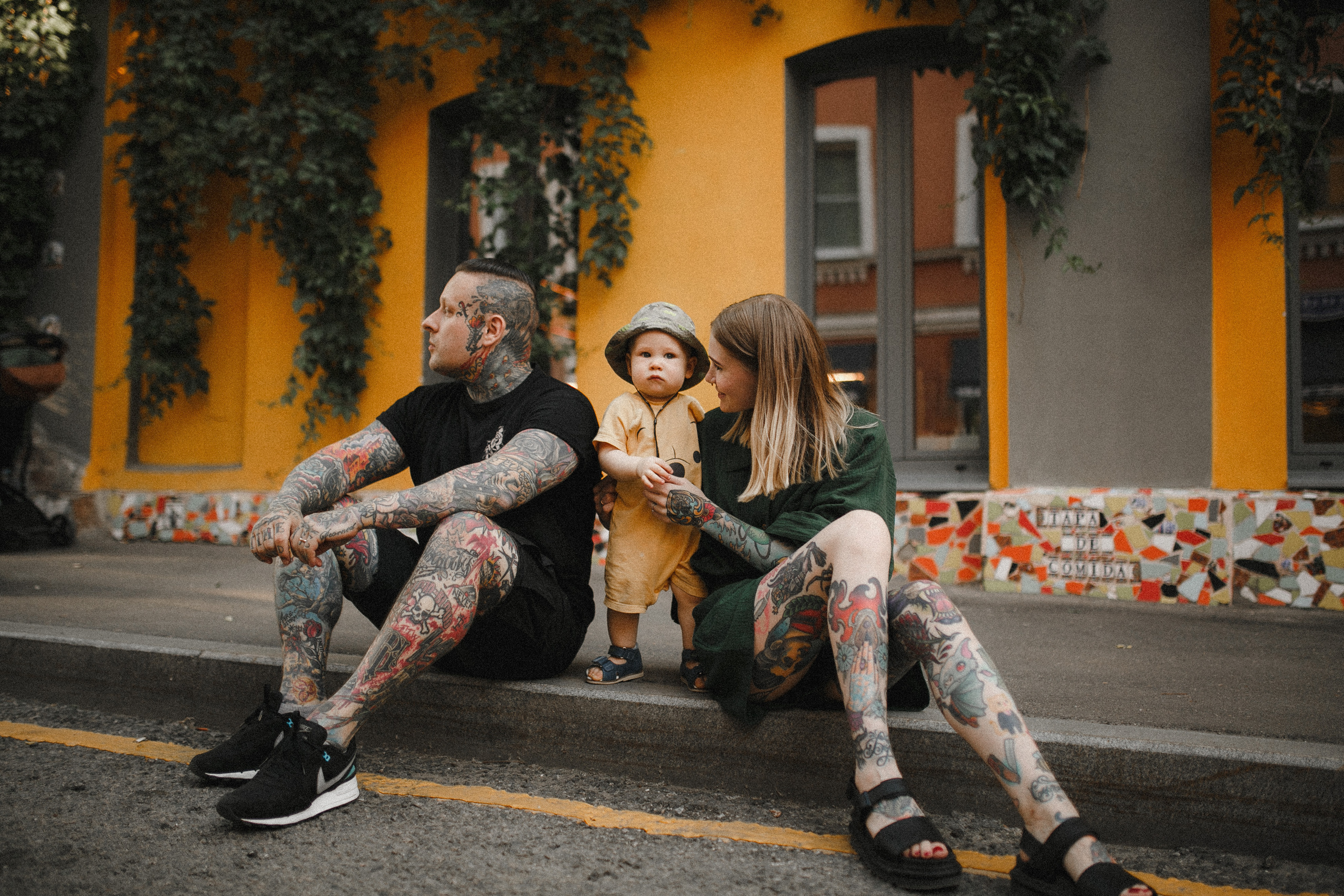 Григорий, Евгеня и Тэо. Свадебный фотограф Владимир Воронин