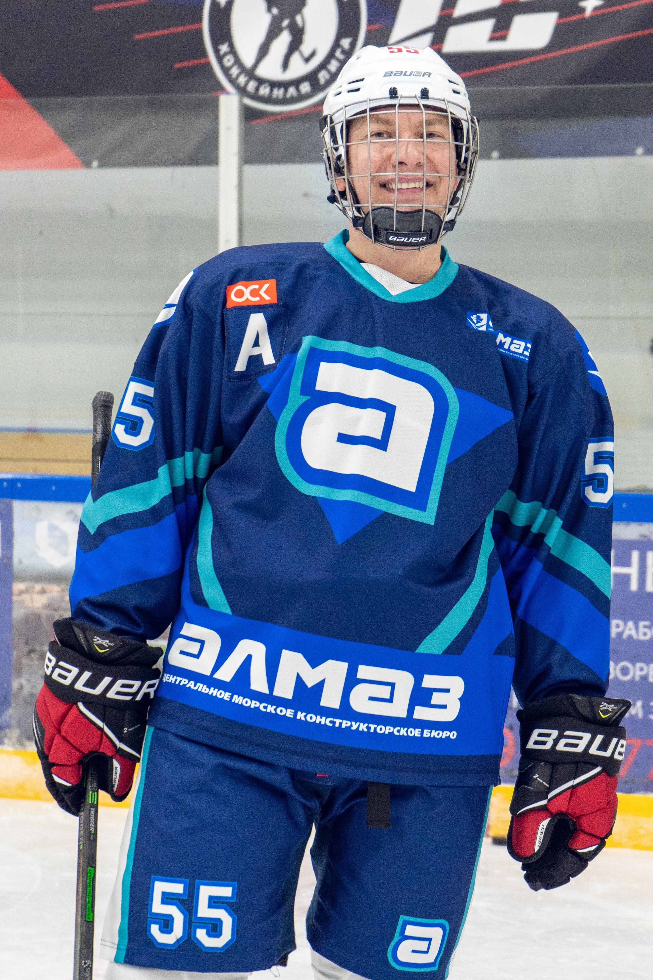 Тренировка по хоккею «ЦМКБ «Алмаз»