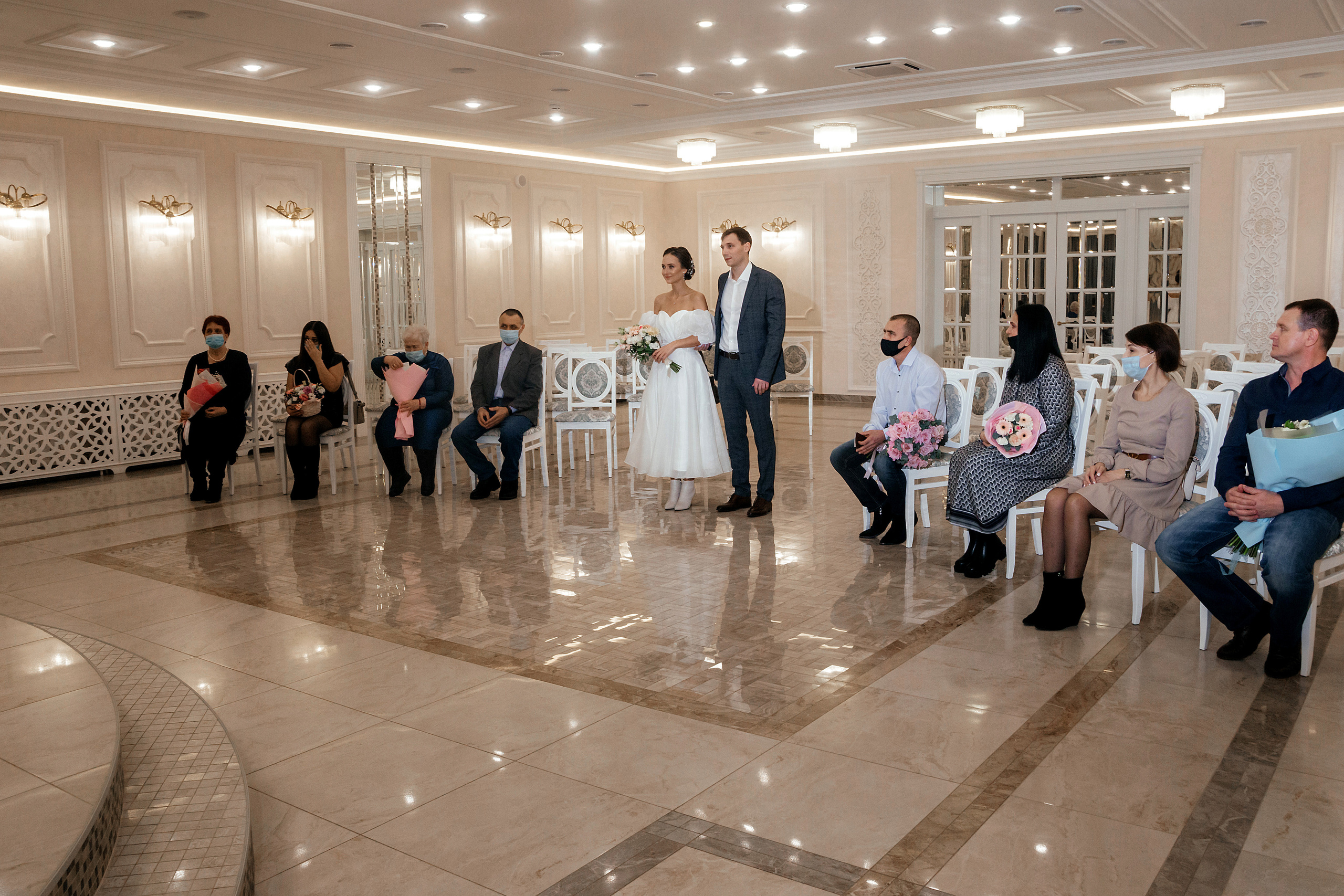 Роспись Владимира и Валерии. Дворец бракосочетания г. Тольятти. Свадебный и семейный фотограф в Самаре и Тольятти Башкатова Ольга