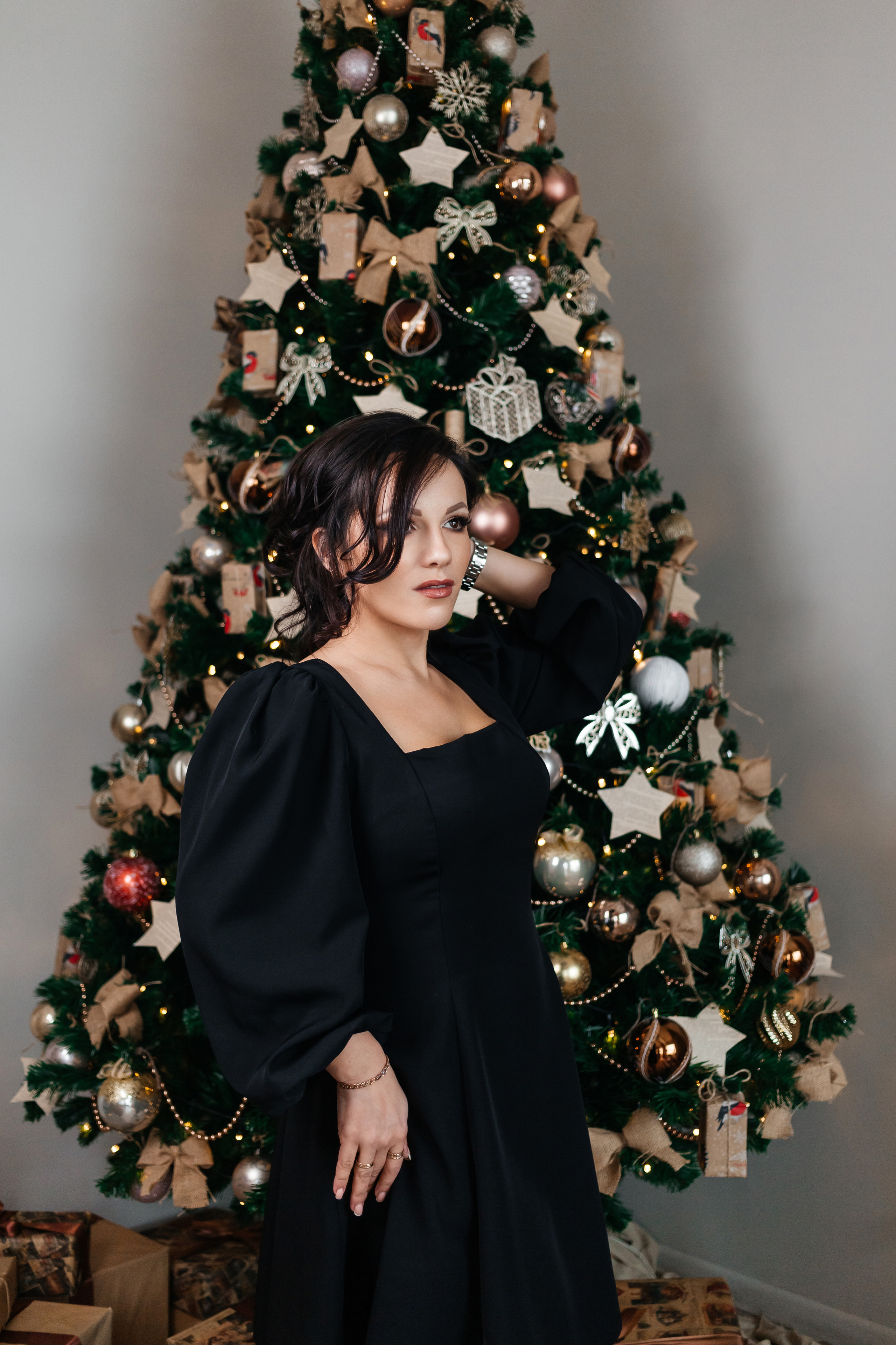 Катя новогодняя фотосессия. Женский фотограф в Оренбурге Ирина Заводчикова