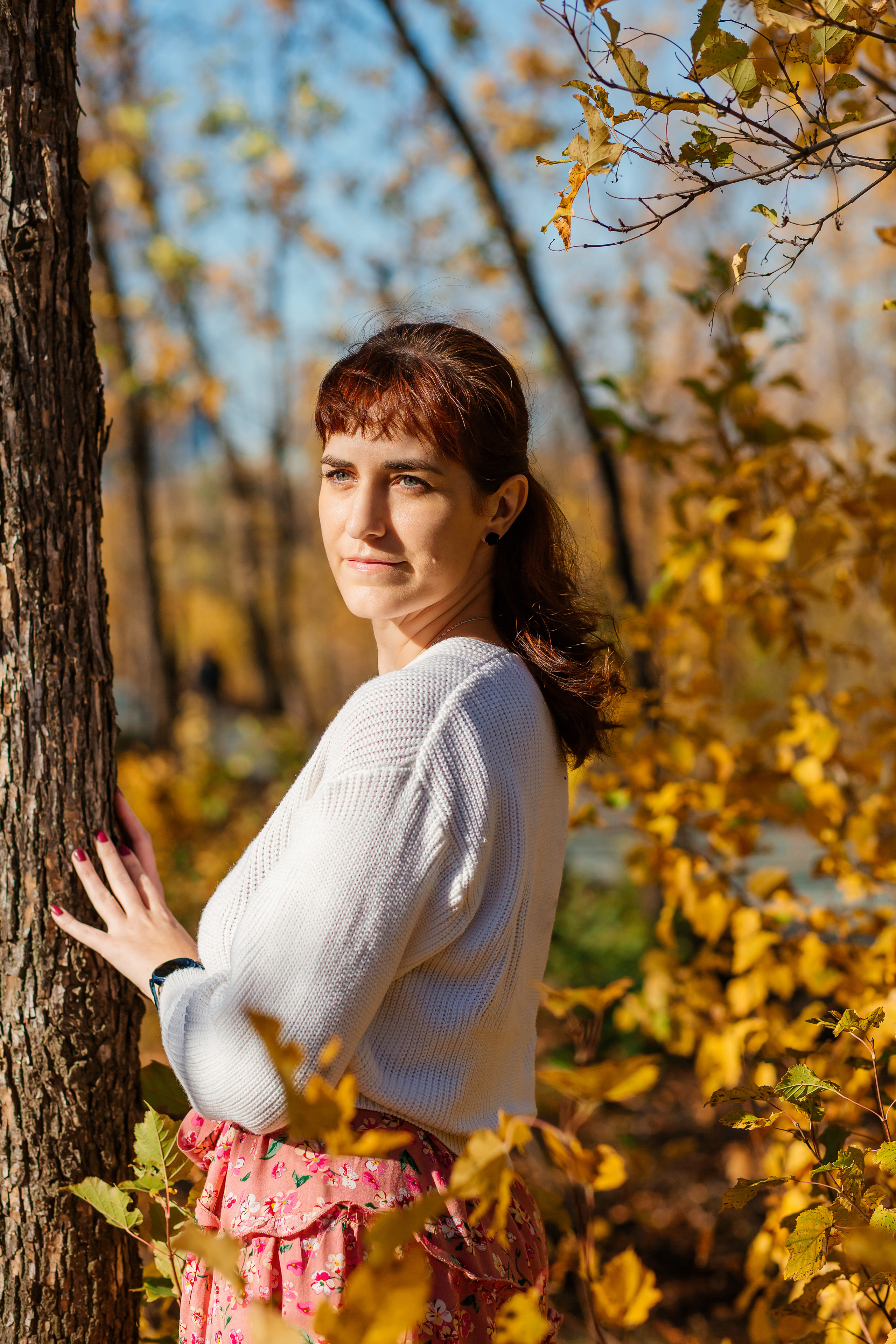 Ириша осенняя фотопрогулка. Женский фотограф в Оренбурге Ирина Заводчикова