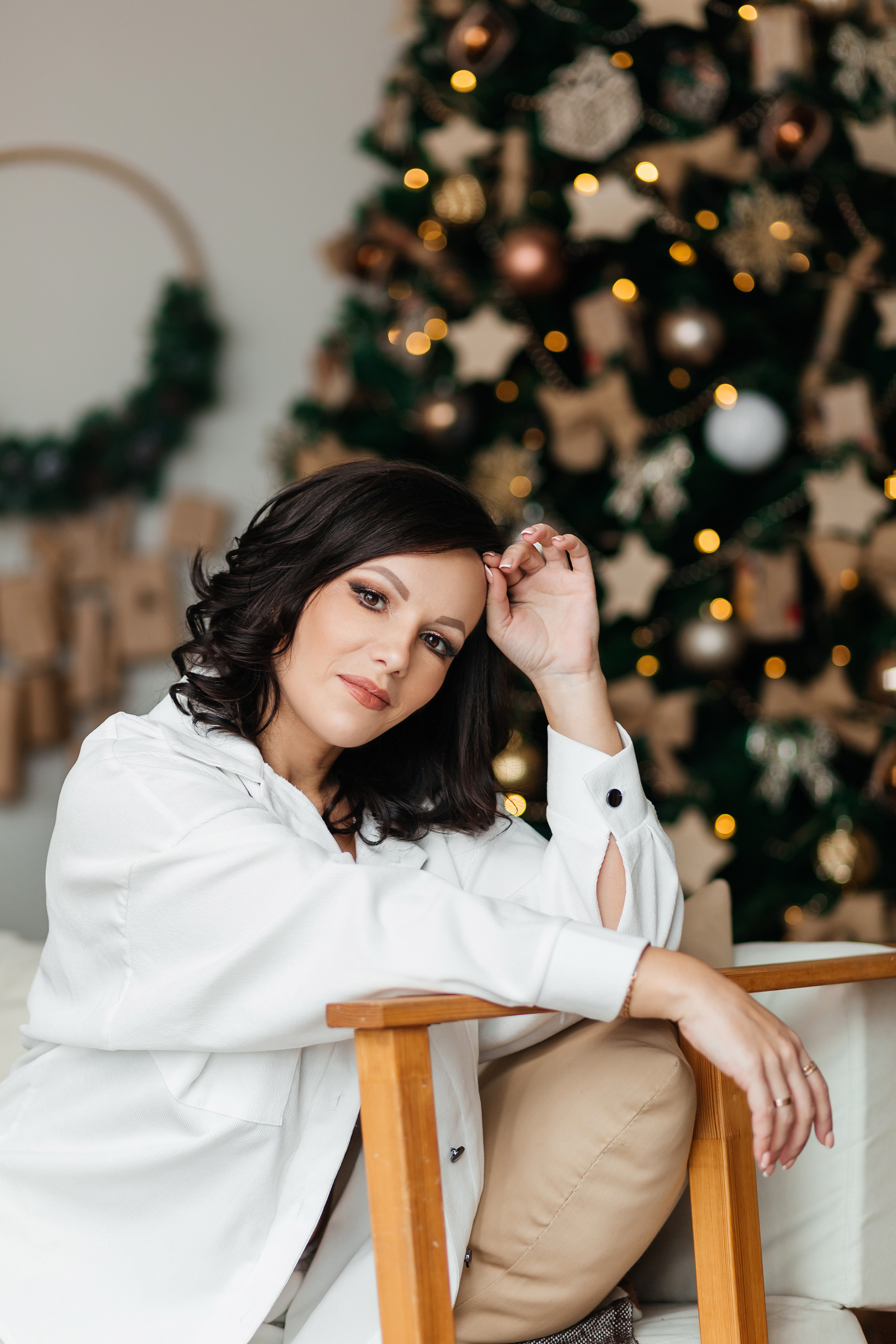 Катя новогодняя фотосессия. Женский фотограф в Оренбурге Ирина Заводчикова