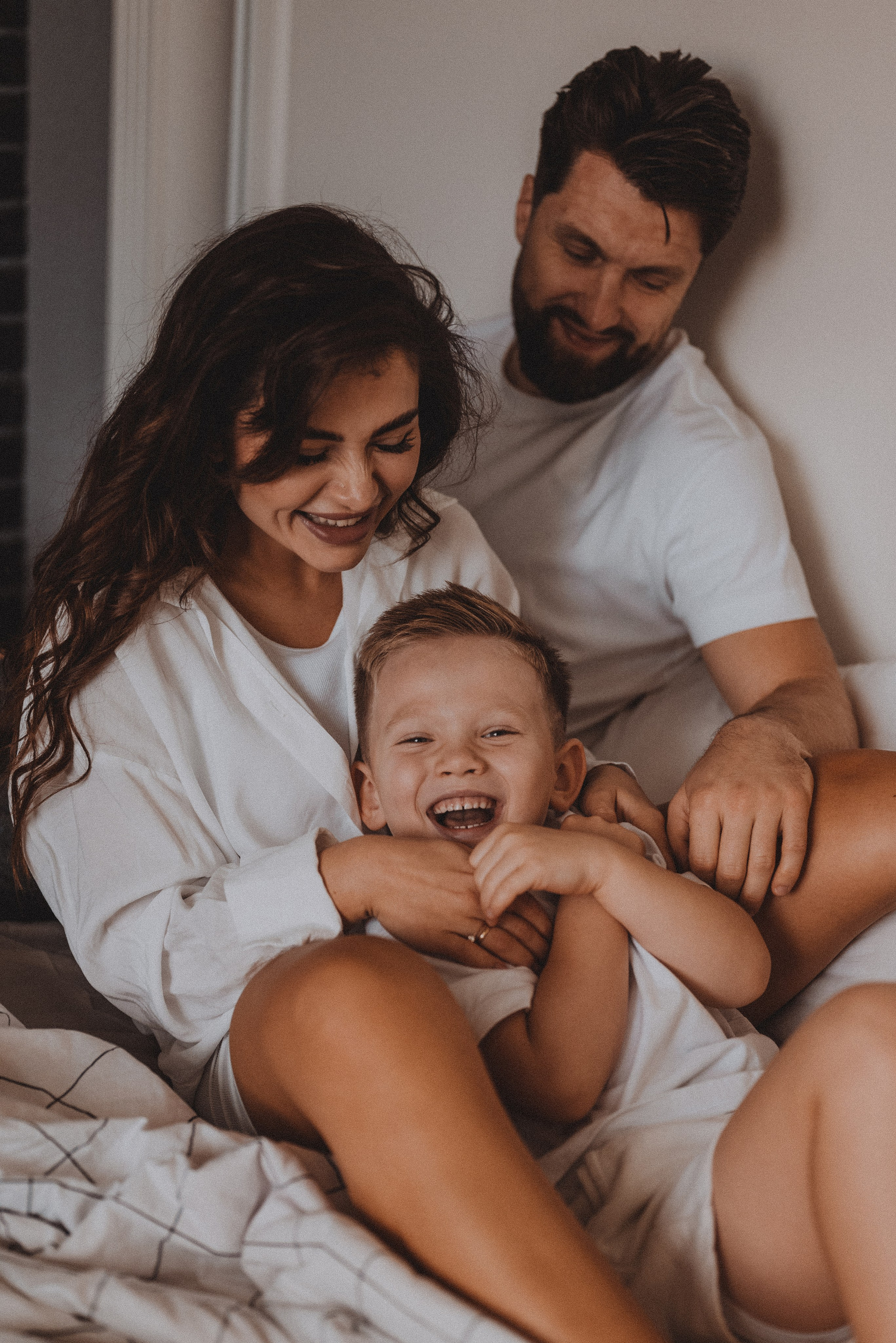 Александр и Кристина с Макаром. Фотограф Кристина Пархоменко