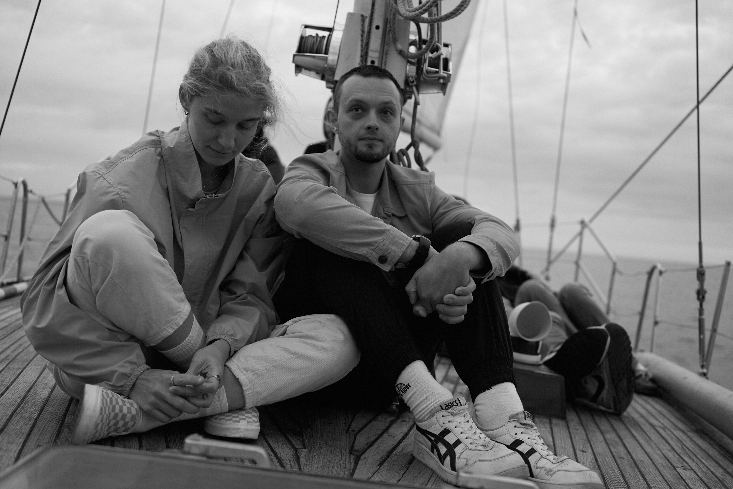 CLOUDY DAY ON A YACHT. Юля Ф