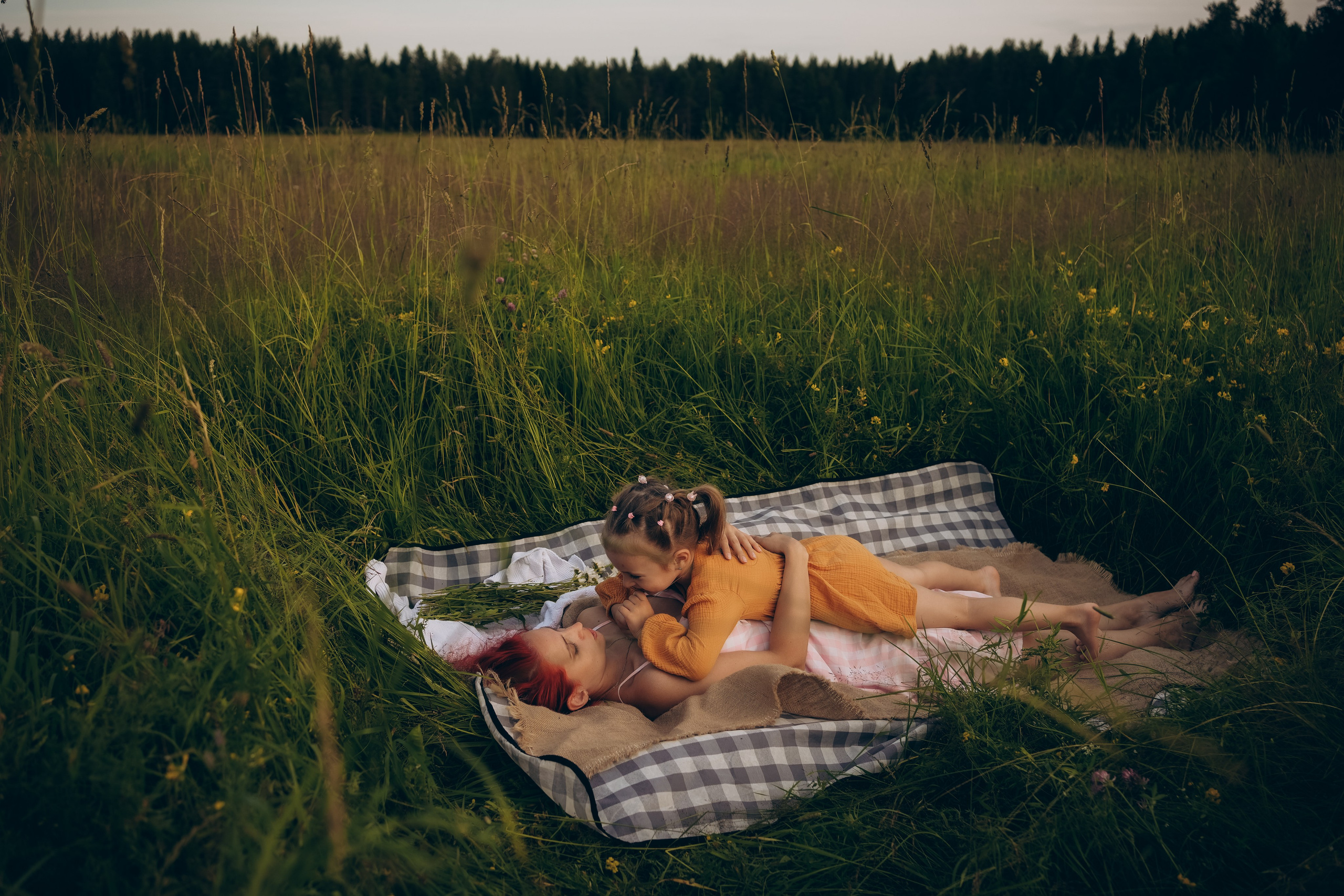 Анастасия и Маруся. Семейный и детский фотограф Плесецк, Мирный Марина Забабурина