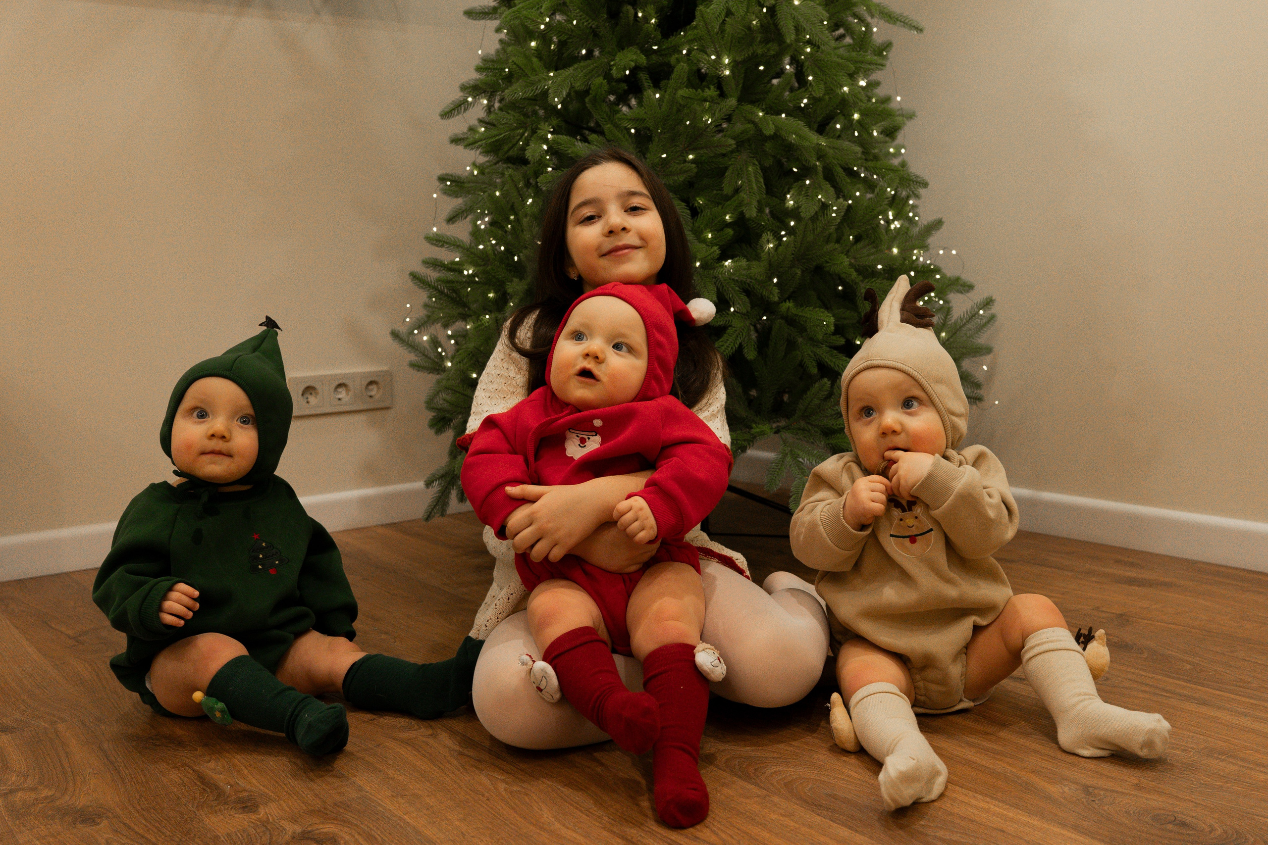 Новогодние тройняшки. Главная