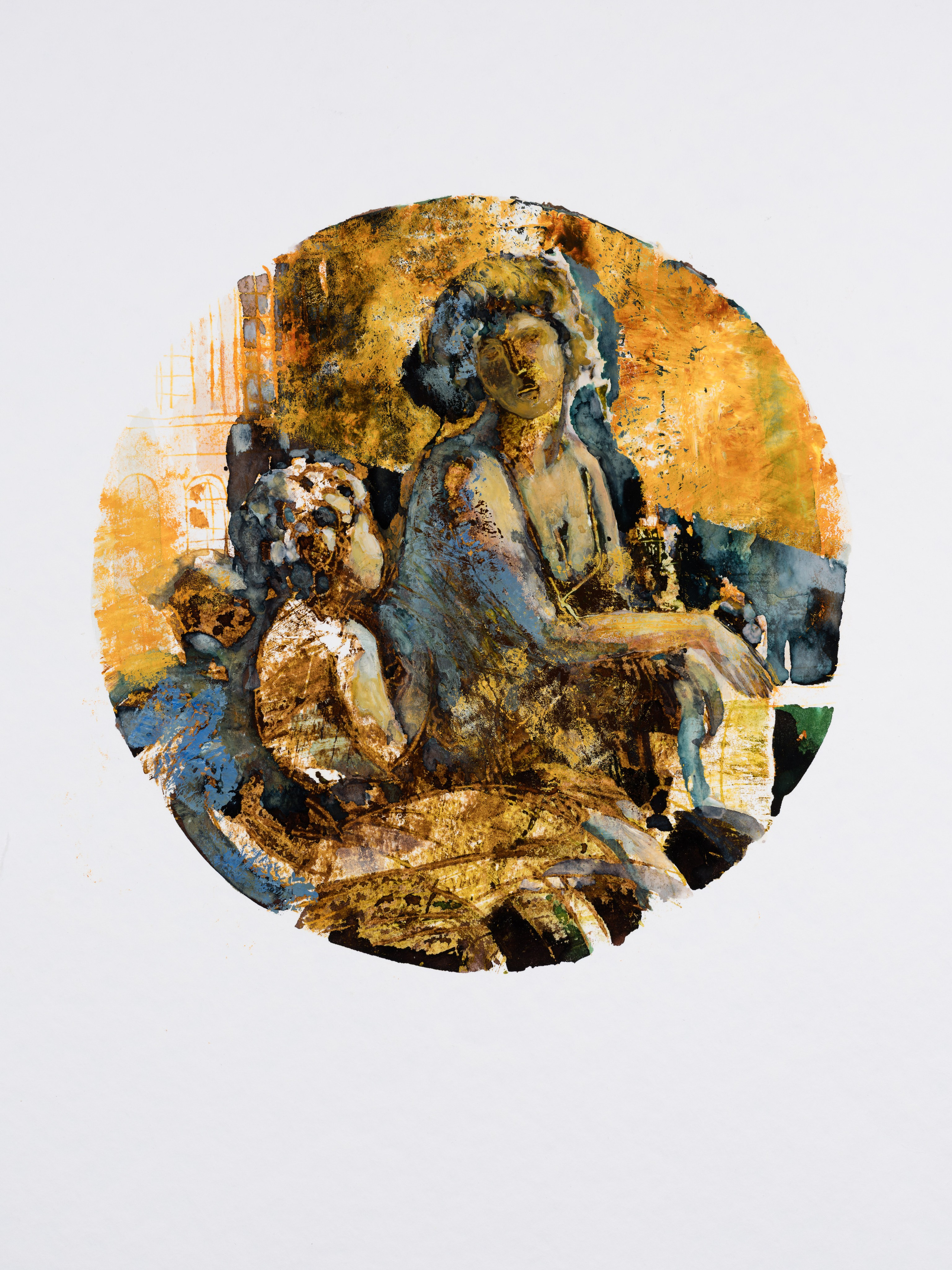 Числа Фибоначчи 377,8,1 (Алексей Апиш, художник) - фотограф Сергей Денисенко