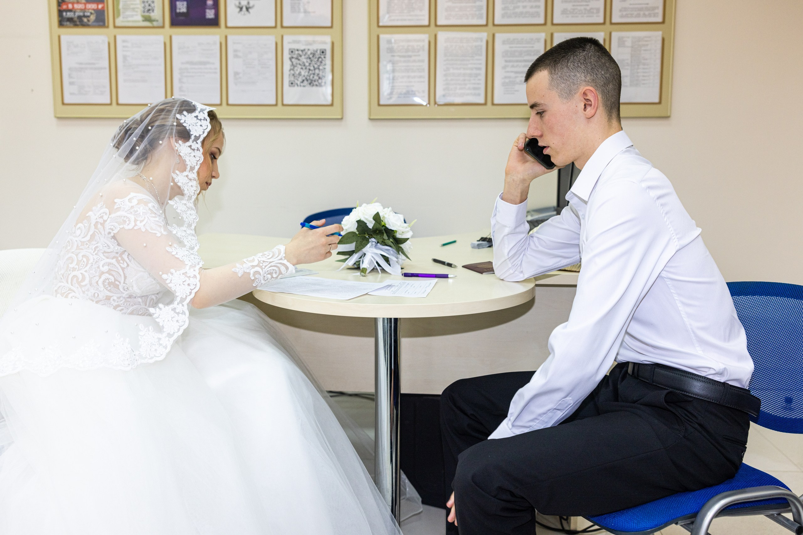 Пример одной свадьбы ЗАГС, ресторан. Фотограф в Туле Крупский АнДРей. Фотостудия «КАДР71» в Туле