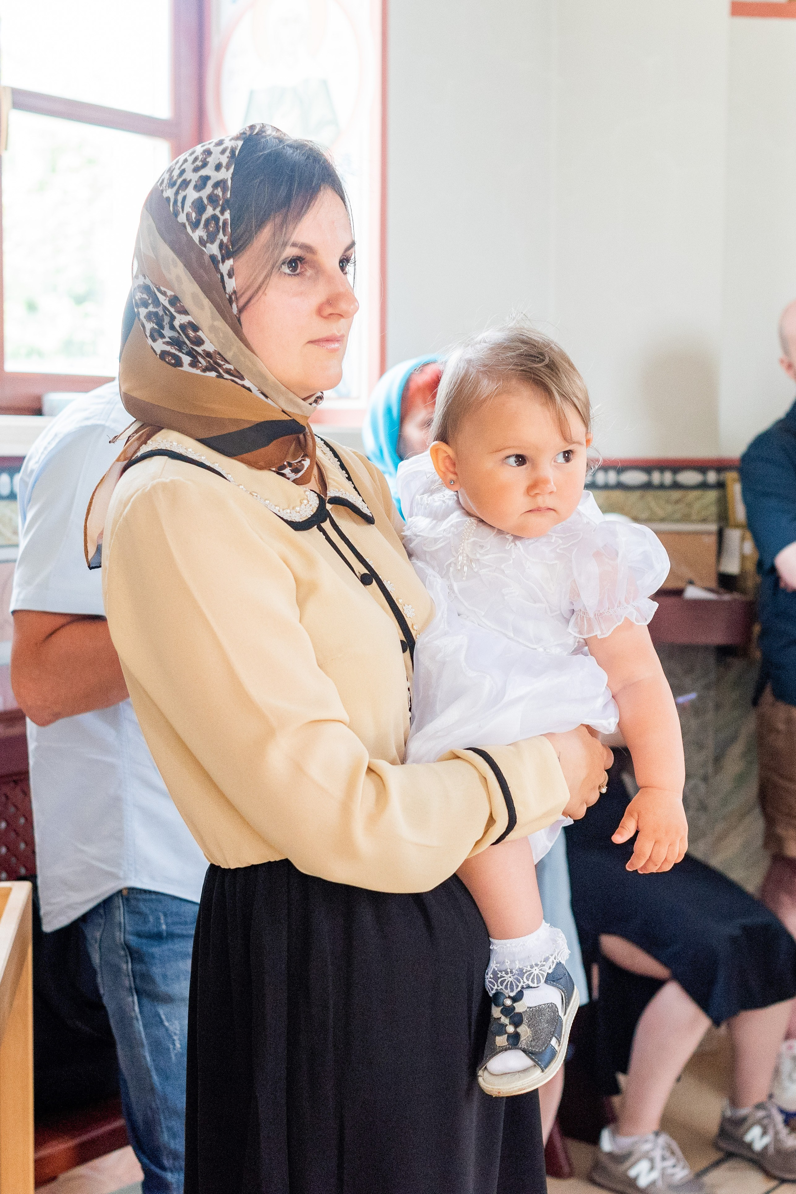 Крещение Ники. Фотограф Юлия Попова