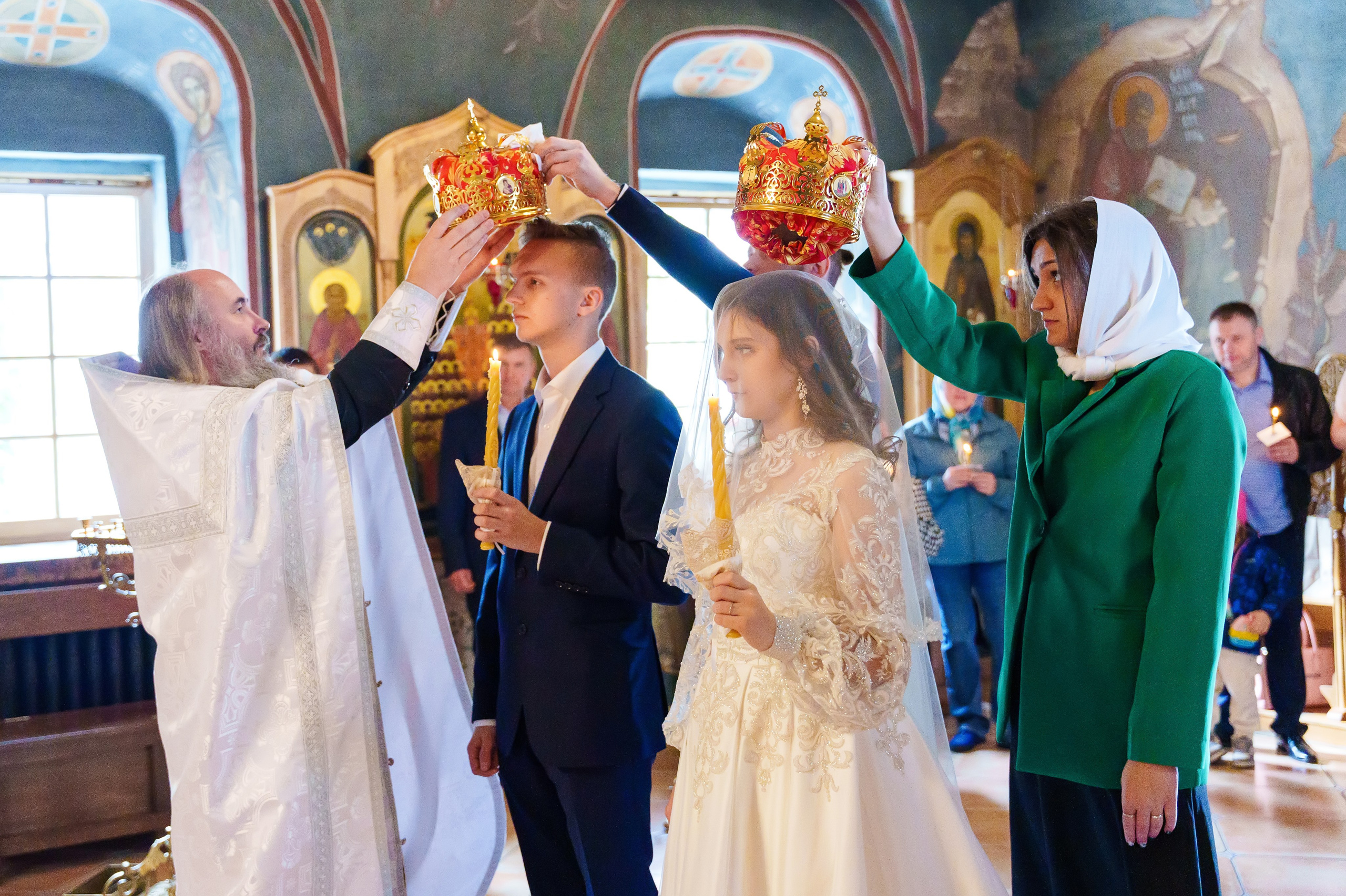 Венчание. Фотограф Юлия Попова