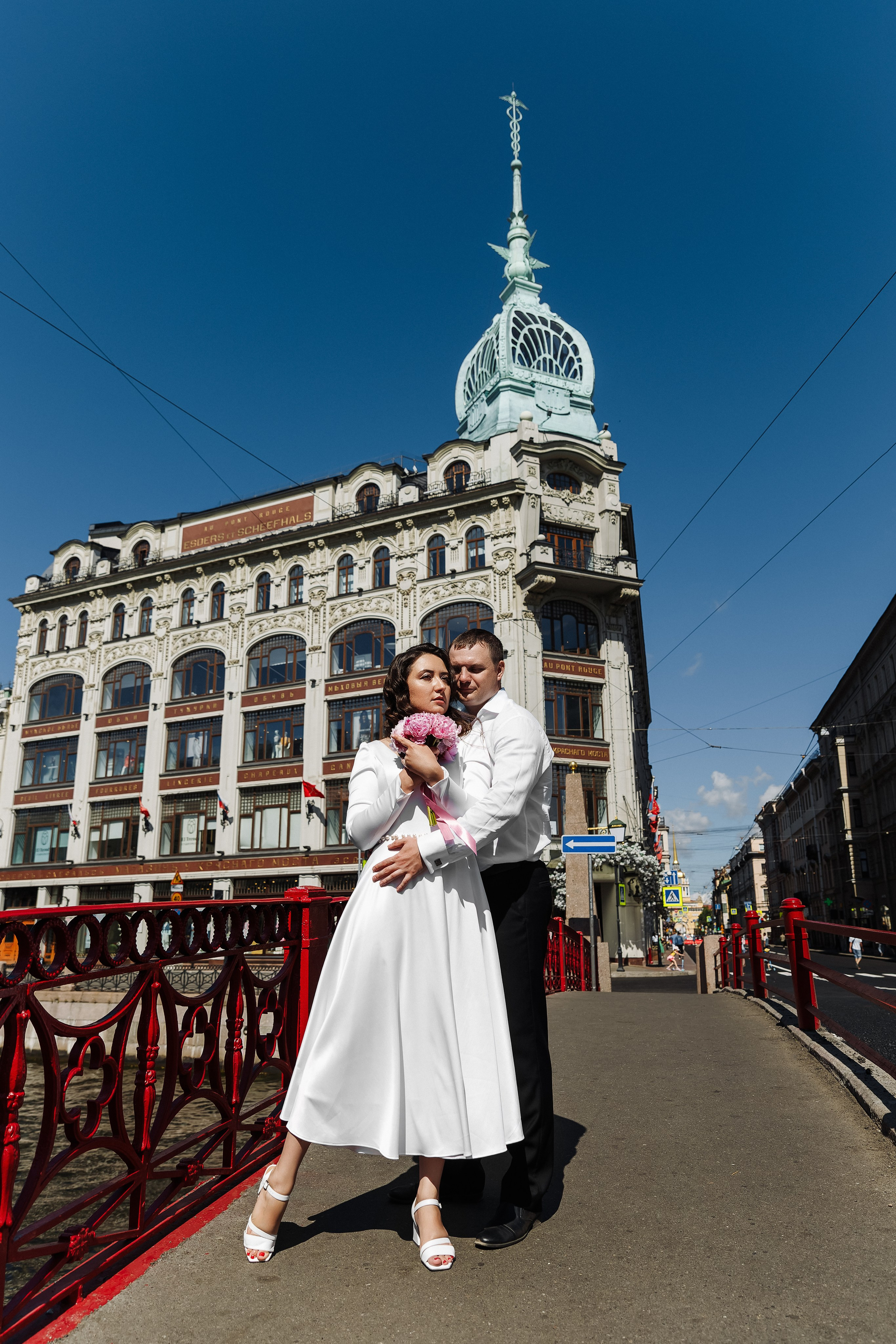 Анастасия и Алексей. Свадебная фотопрогулка. Свадебный и портретный фотограф в Санкт-Петербурге Анна Демьянова