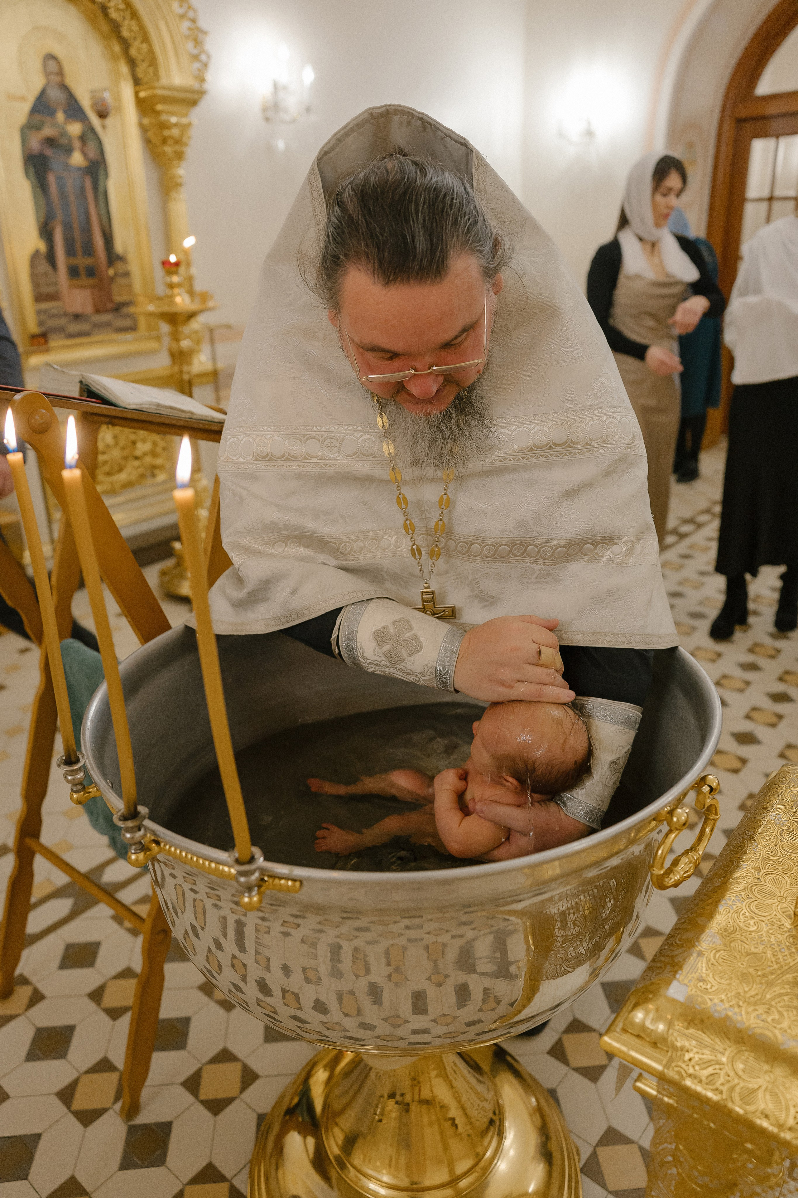 Крестины Анны. Фотограф Олеся Жомер