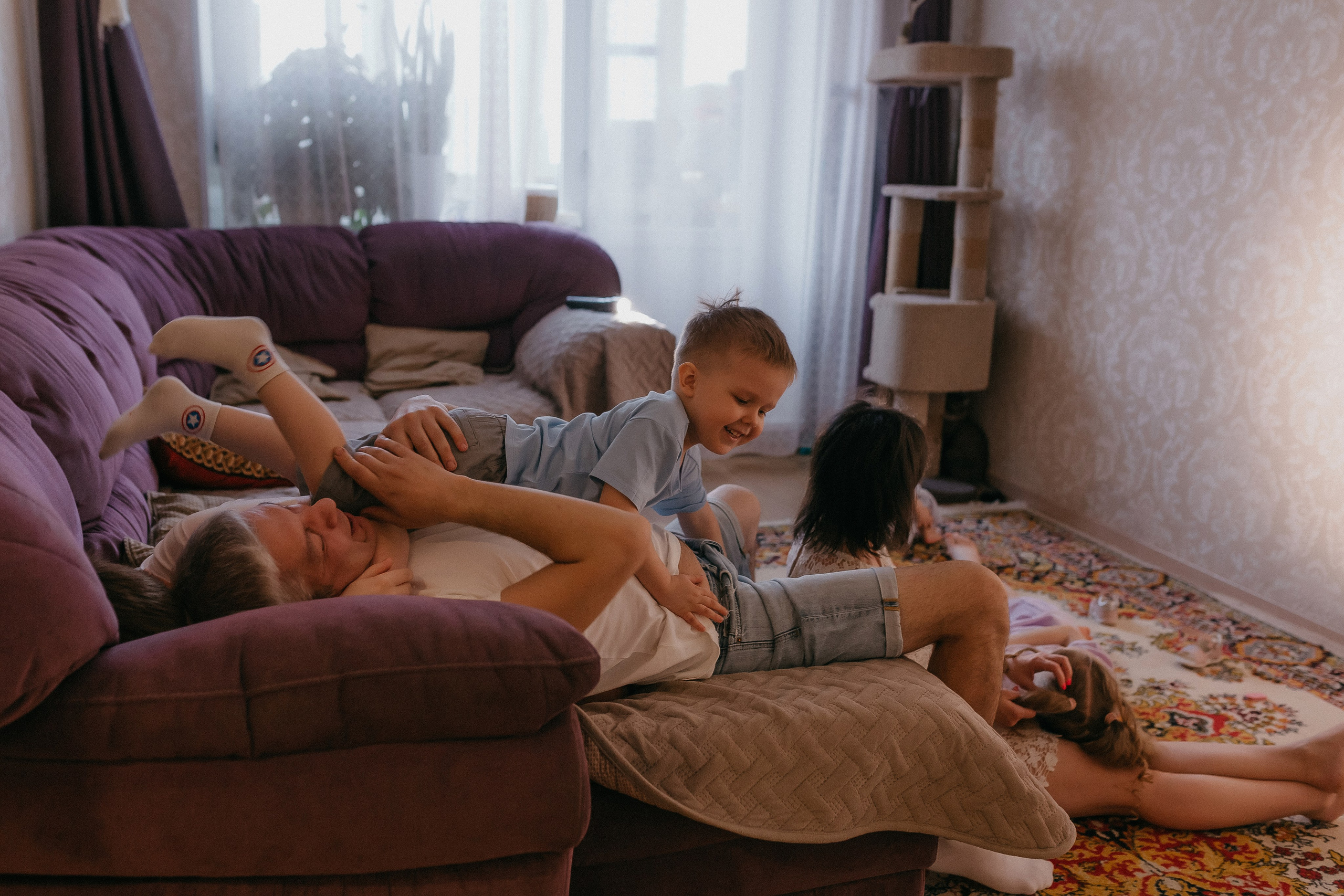 Вкусный завтрак. Семейный фотограф в Сургуте