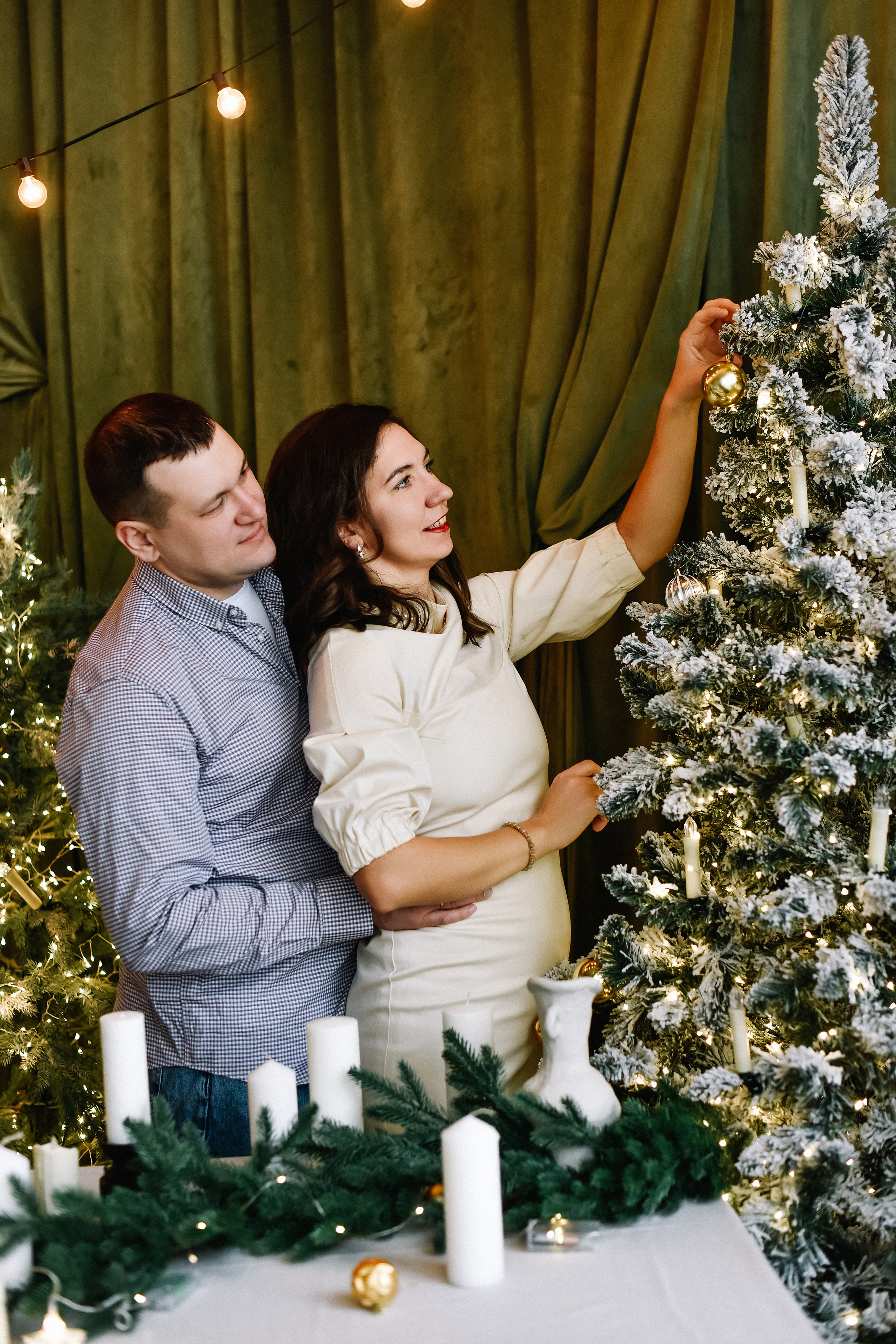 Семья Анастасии, Андрея, Тани и Вани