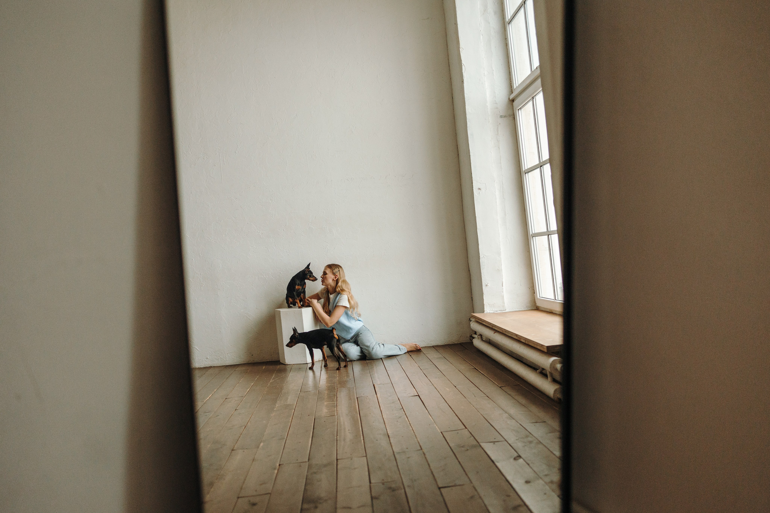 Катя и ее мальчики. Фотограф — Анималист | Санкт-Петербург