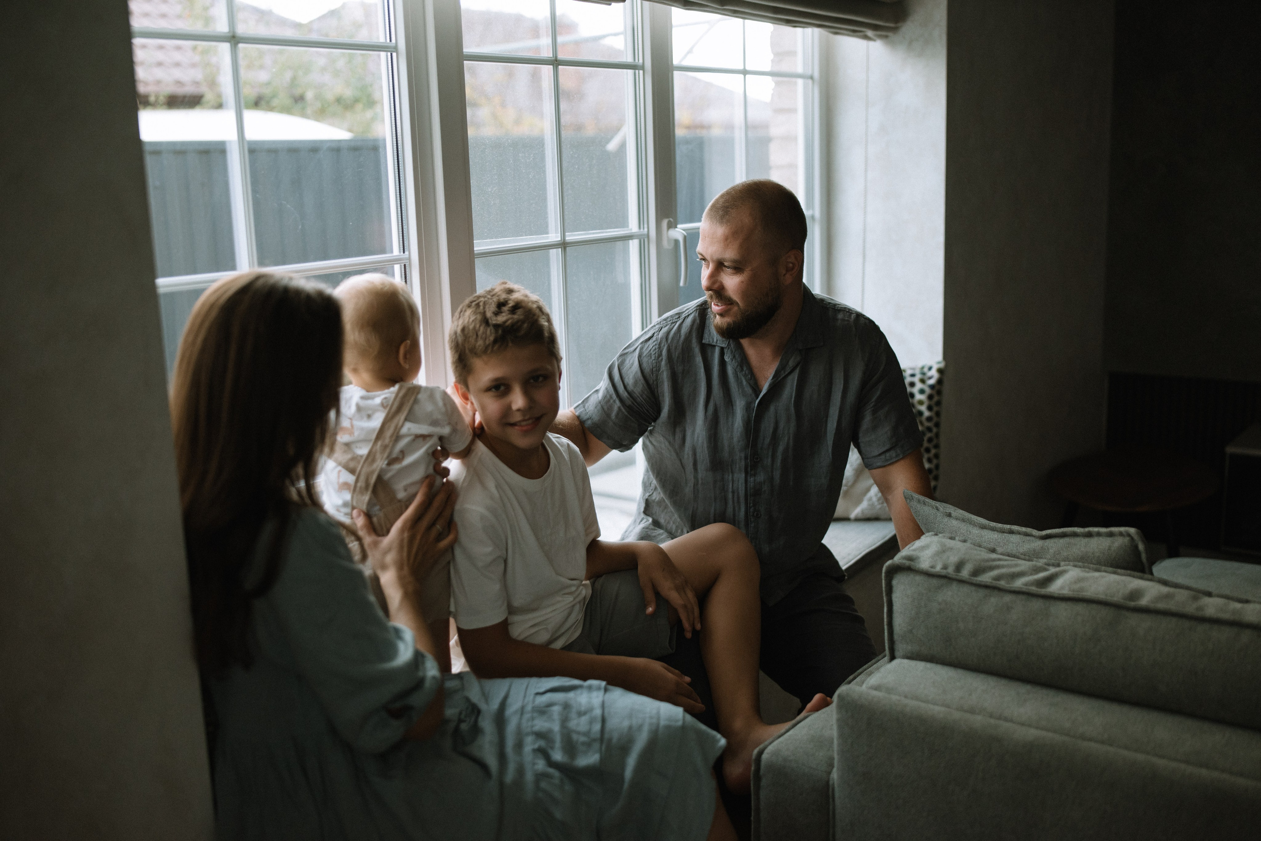 Ваня Наташа и их сыновья. Фотограф Костикова Анастасия Ростов-на-Дону