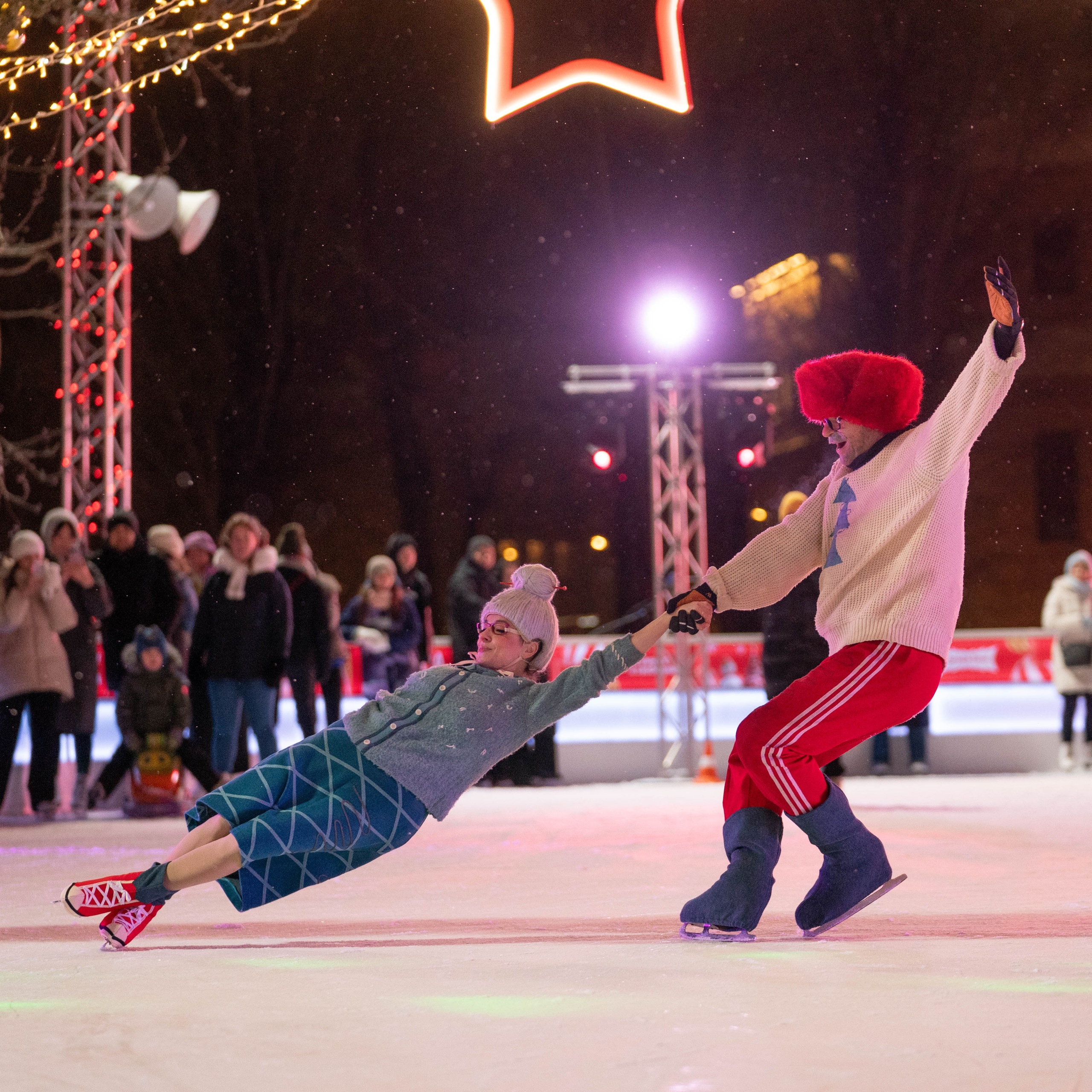 Ледовое шоу. Спортивный и репортажный фотограф в Москве и области Мари Панадеро