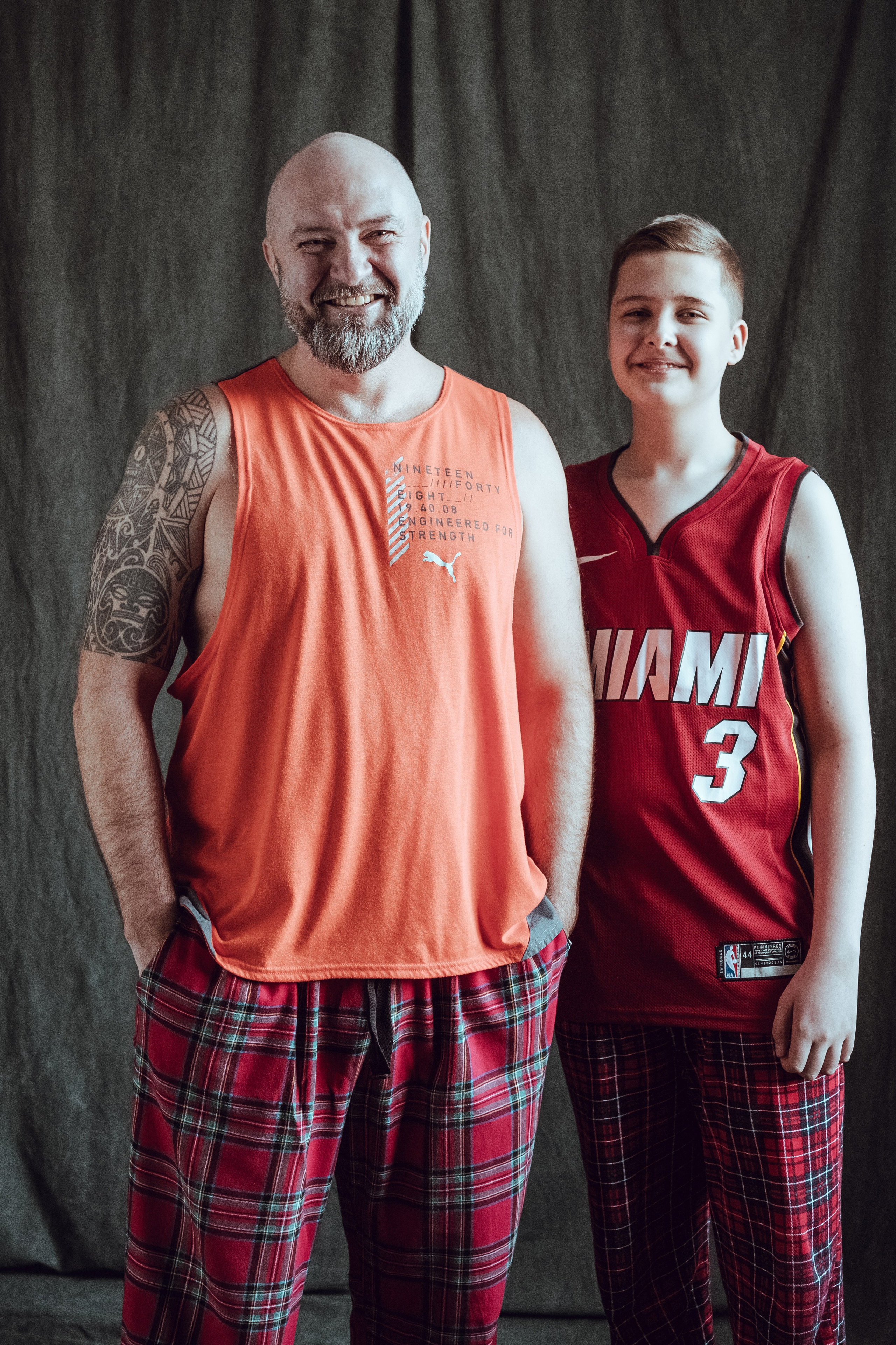 Отец и сын. Портретный фотограф в Новосибирске