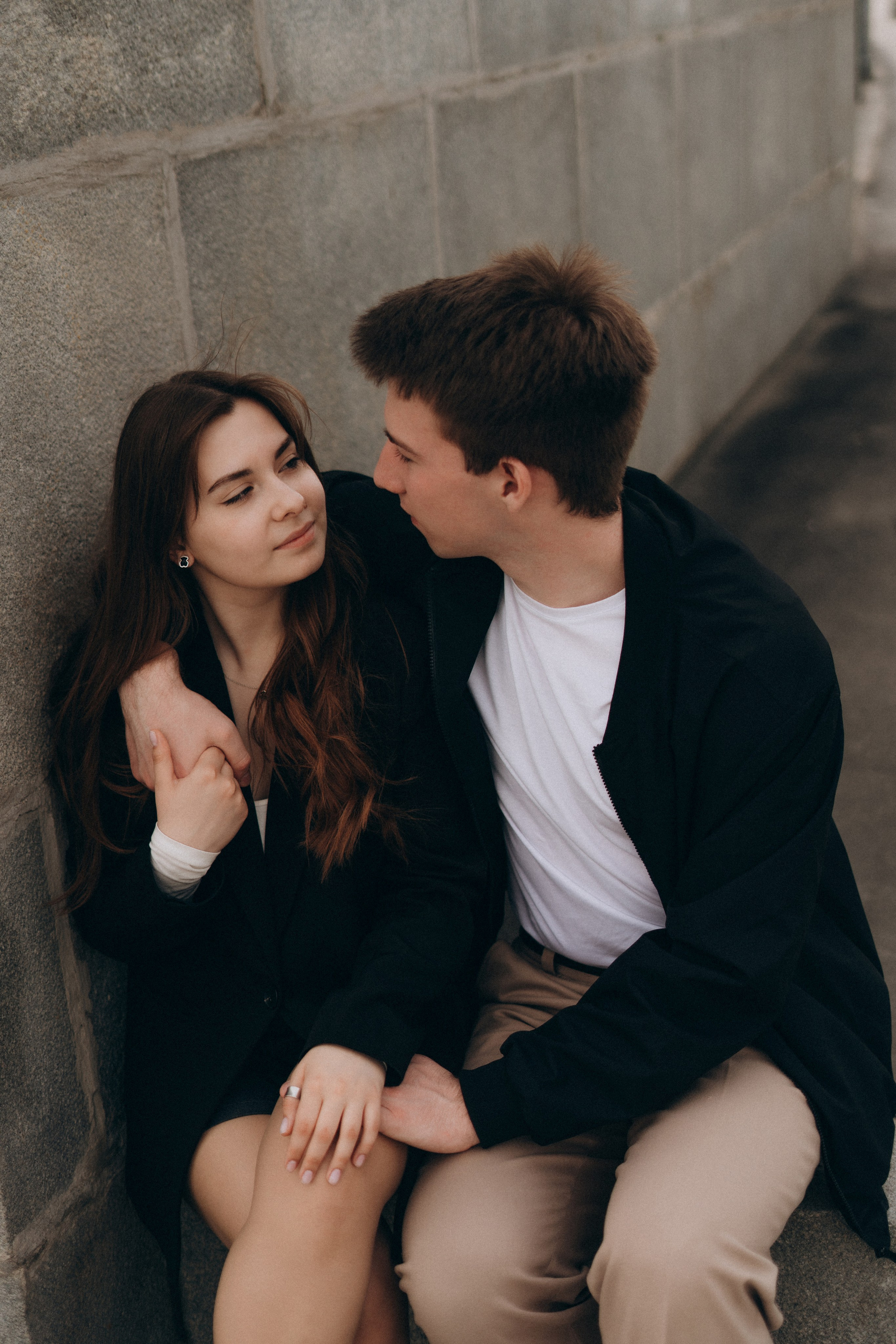 Юля и Даня | Прогулка по улицам Москвы. Фотограф Москва Виктория-Антуанетта