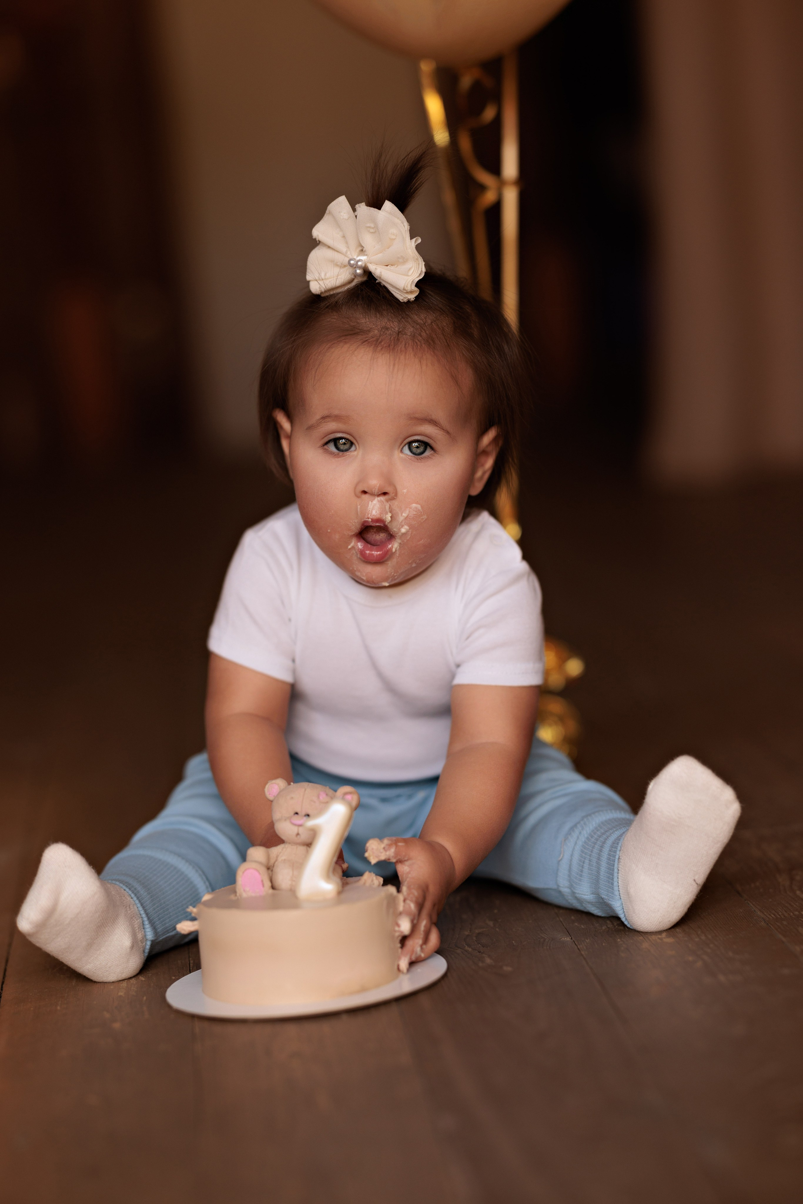 Амелии 1 год. Детский и семейный фотограф в Чите Анастасия Шубина