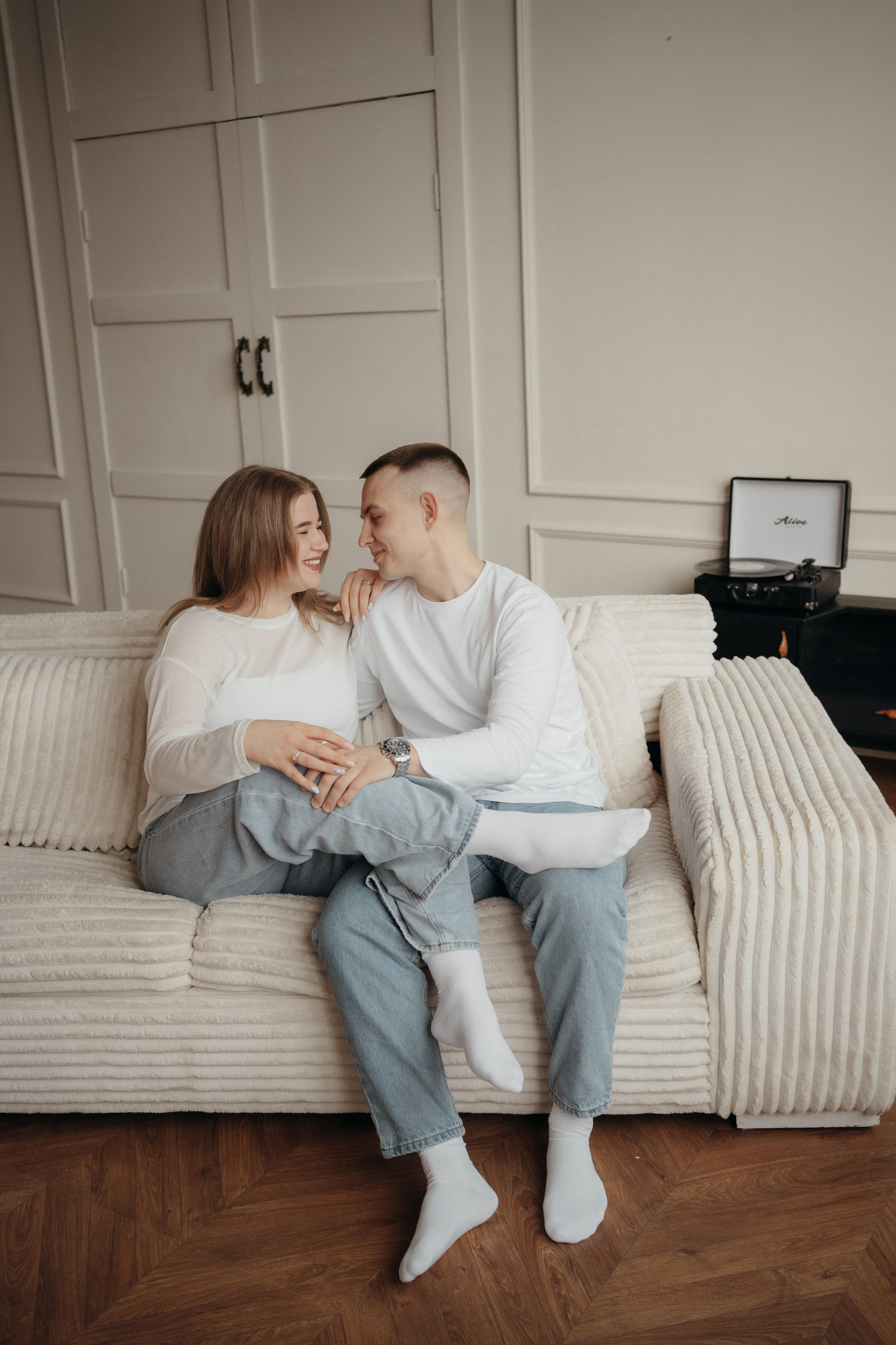 Парная фотосессия в студии в Архангельске. Портретный и свадебный фотограф в Архангельске Елизавета Стрекаловская