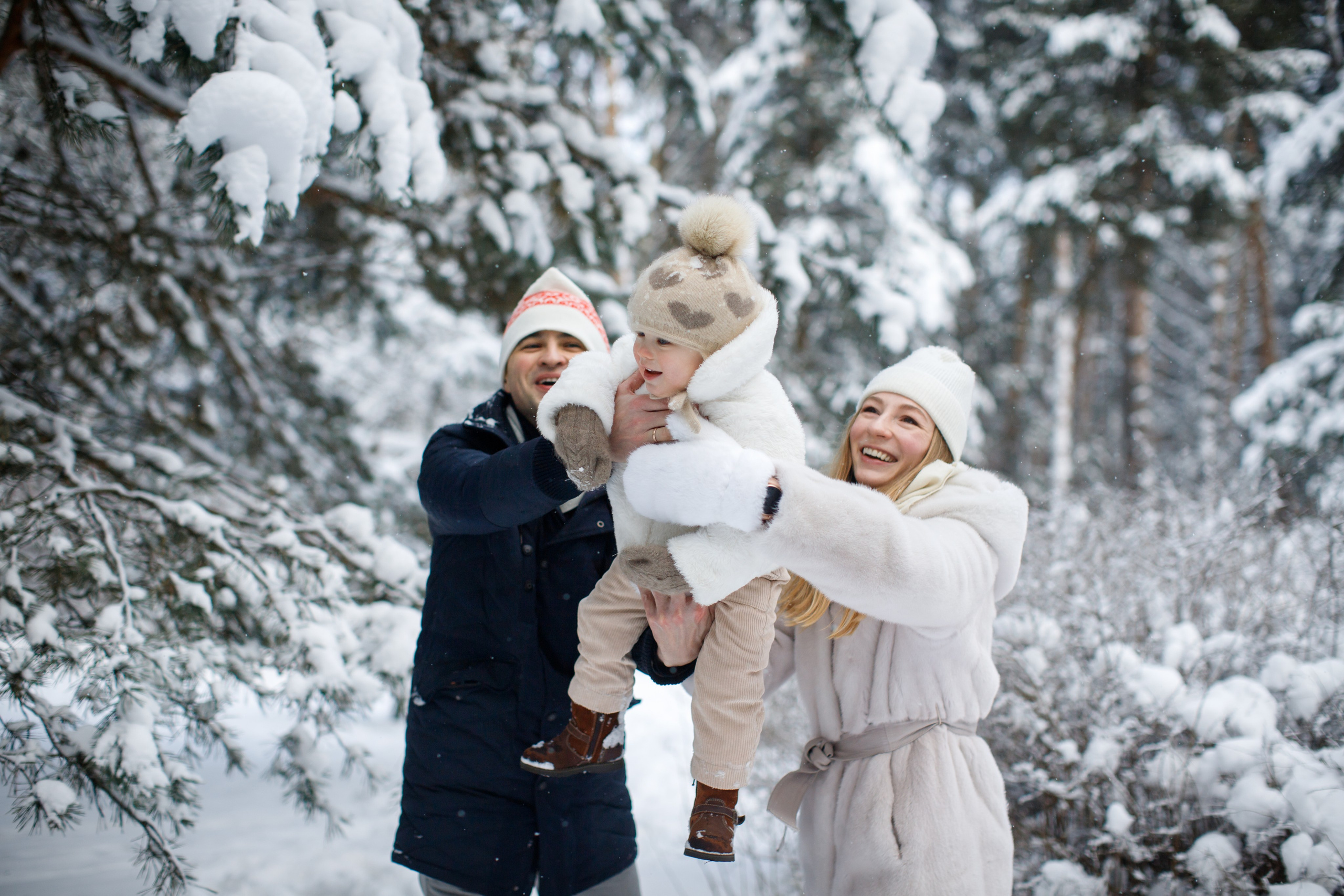 Зимние объятия. Детский и семейный фотограф Мария Киселёва. Москва