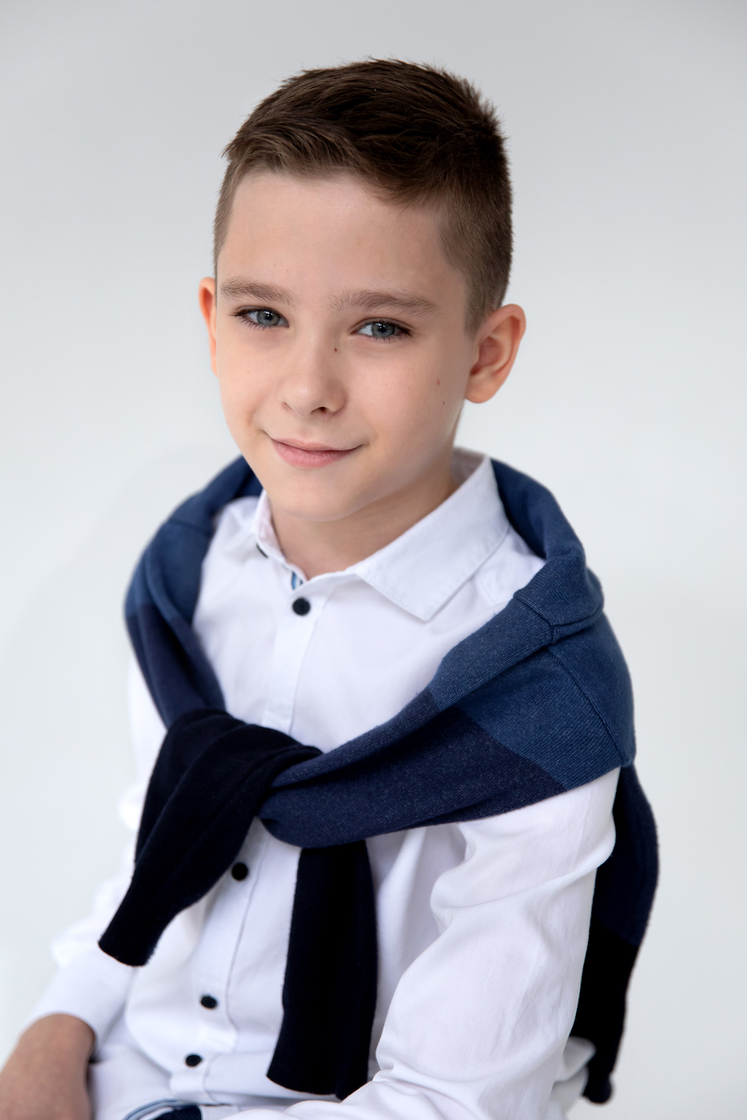 Школьный портрет. Начальная школа. Фотограф в Москве Надуева Татьяна. Женский портрет, детский портрет, с