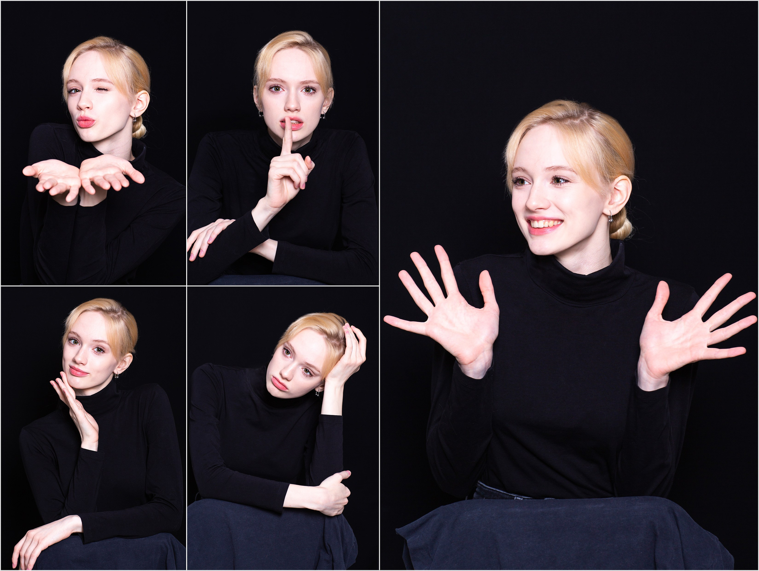 Мариса. Модельное портфолио в студии в Москве. Ирина Загоскина — портретные фотосессии в Москве