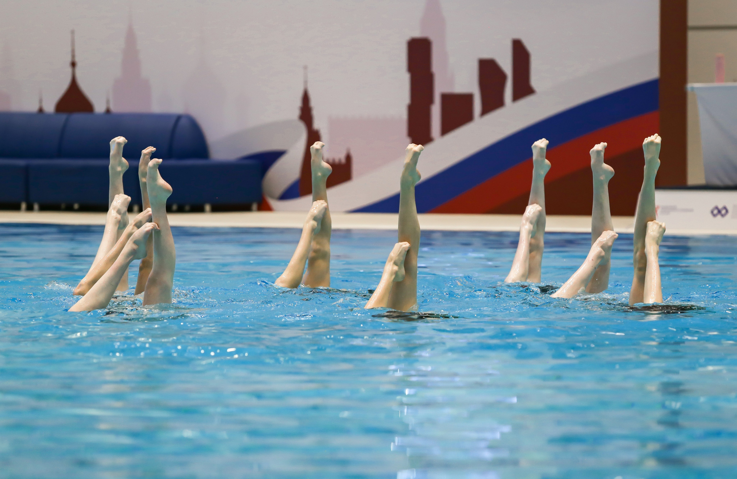 Первенство России по синхронному плаванию. Техническая программа. Группы. Репортажный фотограф в Москве