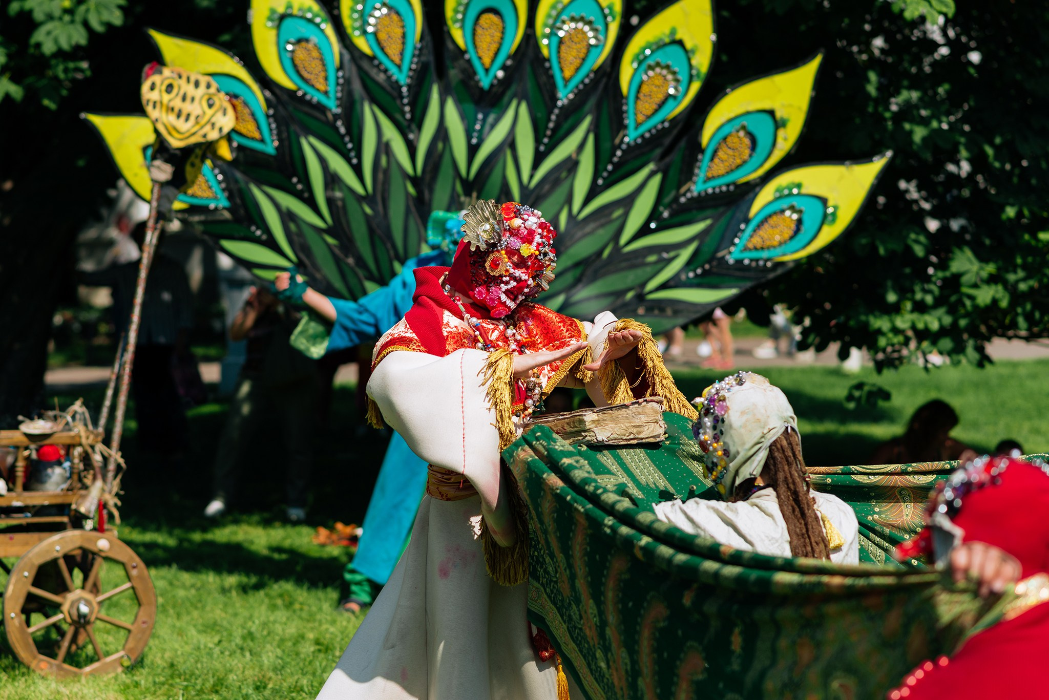 XII Фестиваль уличных театров «Елагин парк». Июль 24. Репортажный фотограф в Санкт-Петербурге Анастасия Клёпова