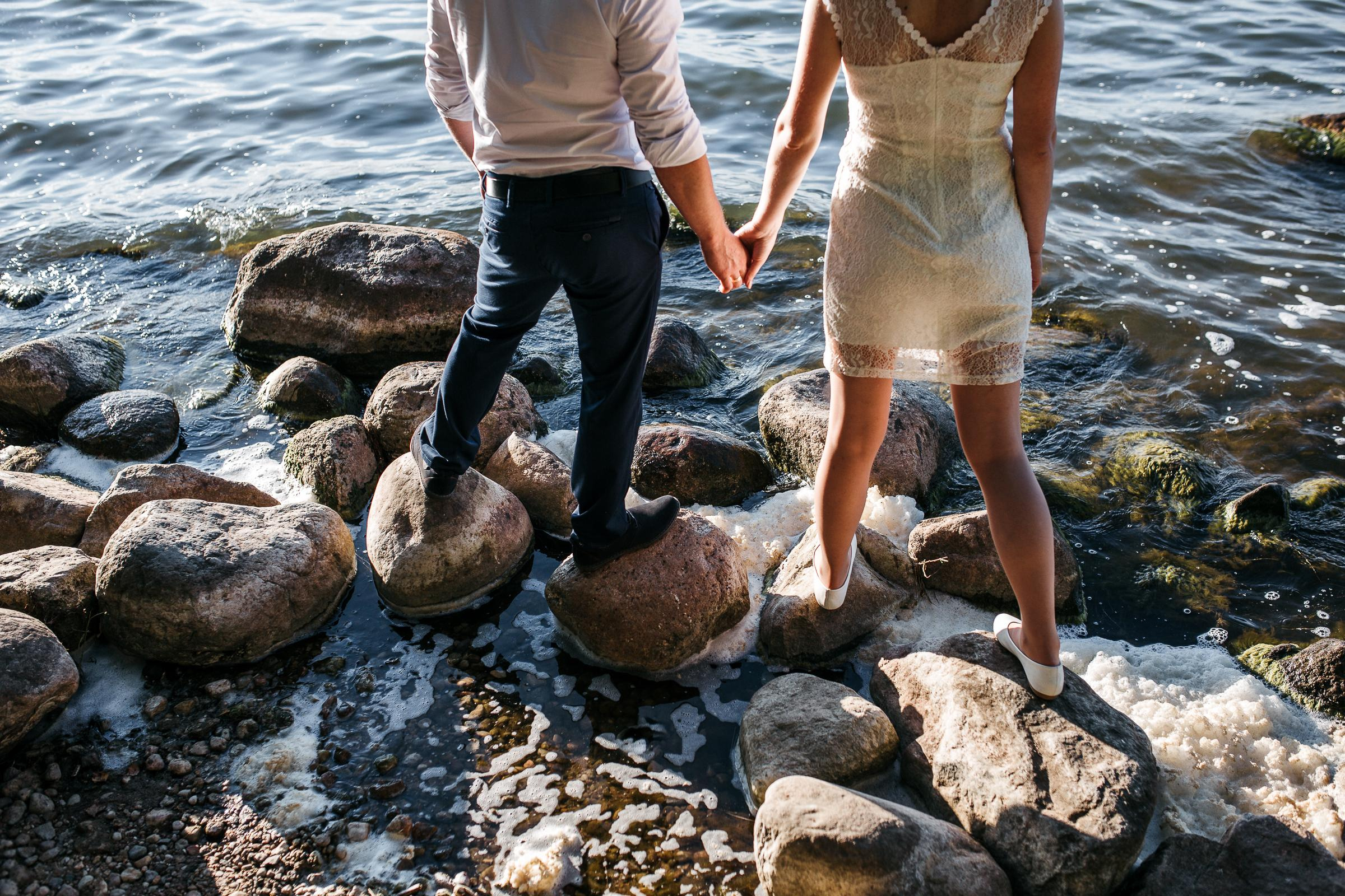 Свадебные фото у воды в Минске