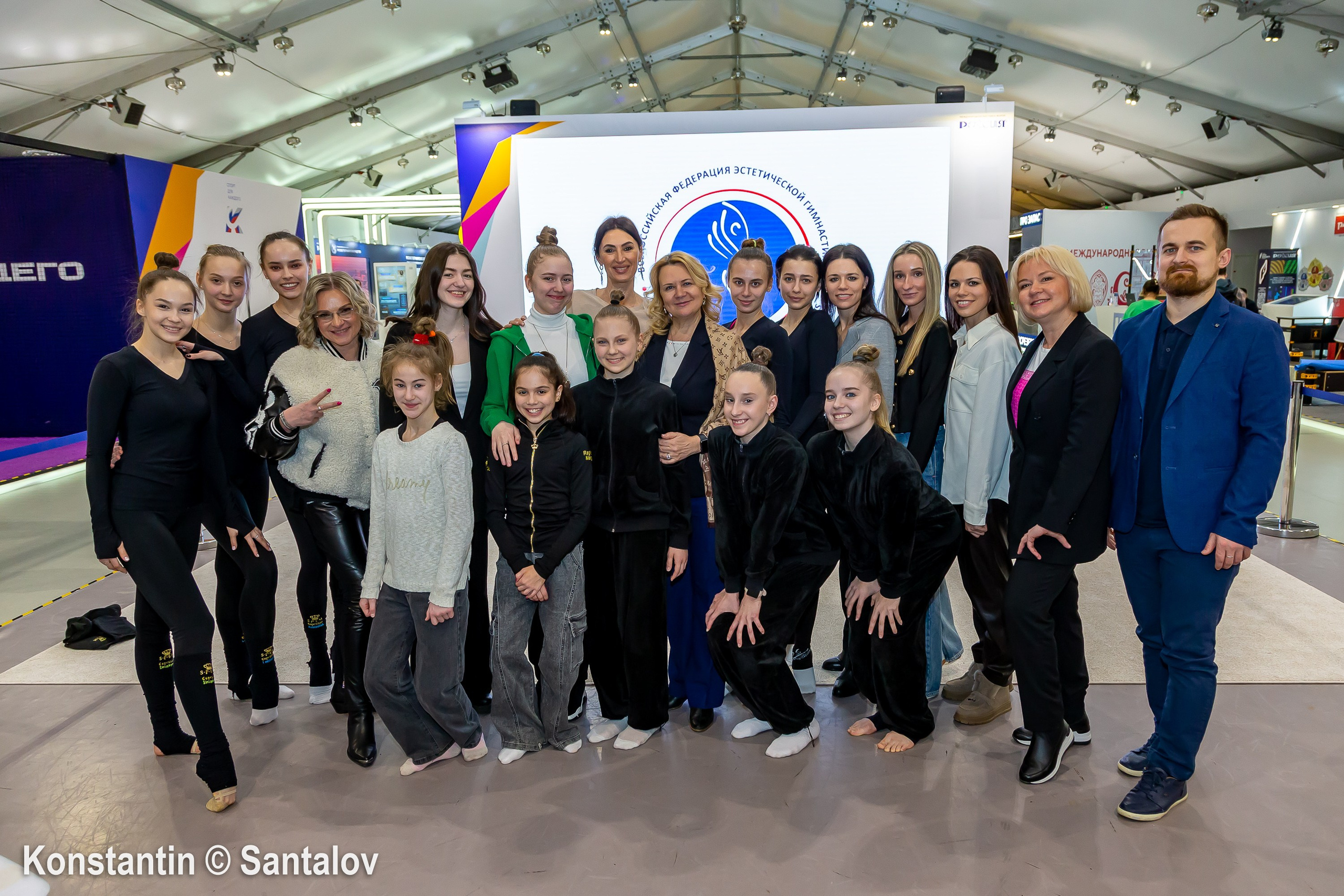 День эстетической гимнастики на ВДНХ. 2024. Москва. GYM-PHOTO. Спорт в кадре