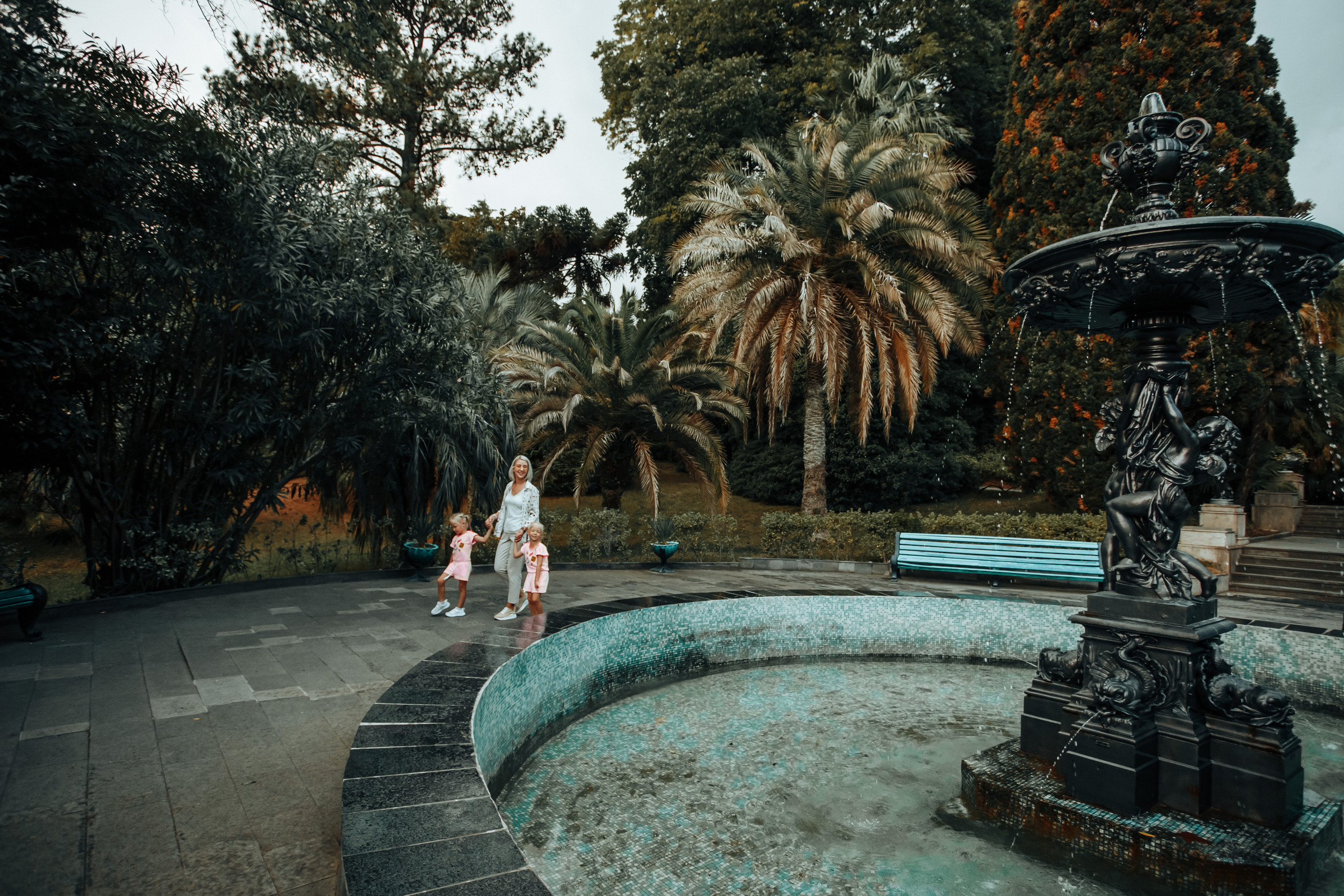 Сочинский Дендрарий. Милана Довгаль - семейный фотограф и видеограф  в Адлере и Сочи