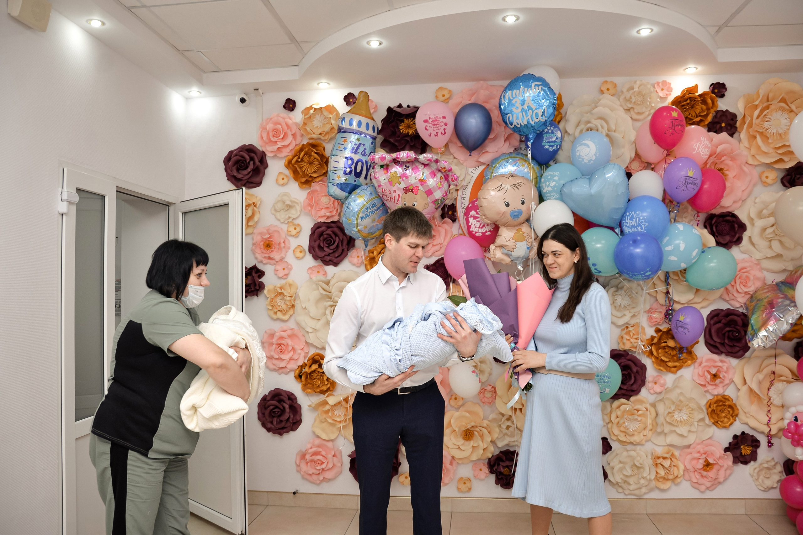 Выписка Королевской двойни. Семейный и свадебный фотограф Галина Абакумова, фотосессии в Белгороде