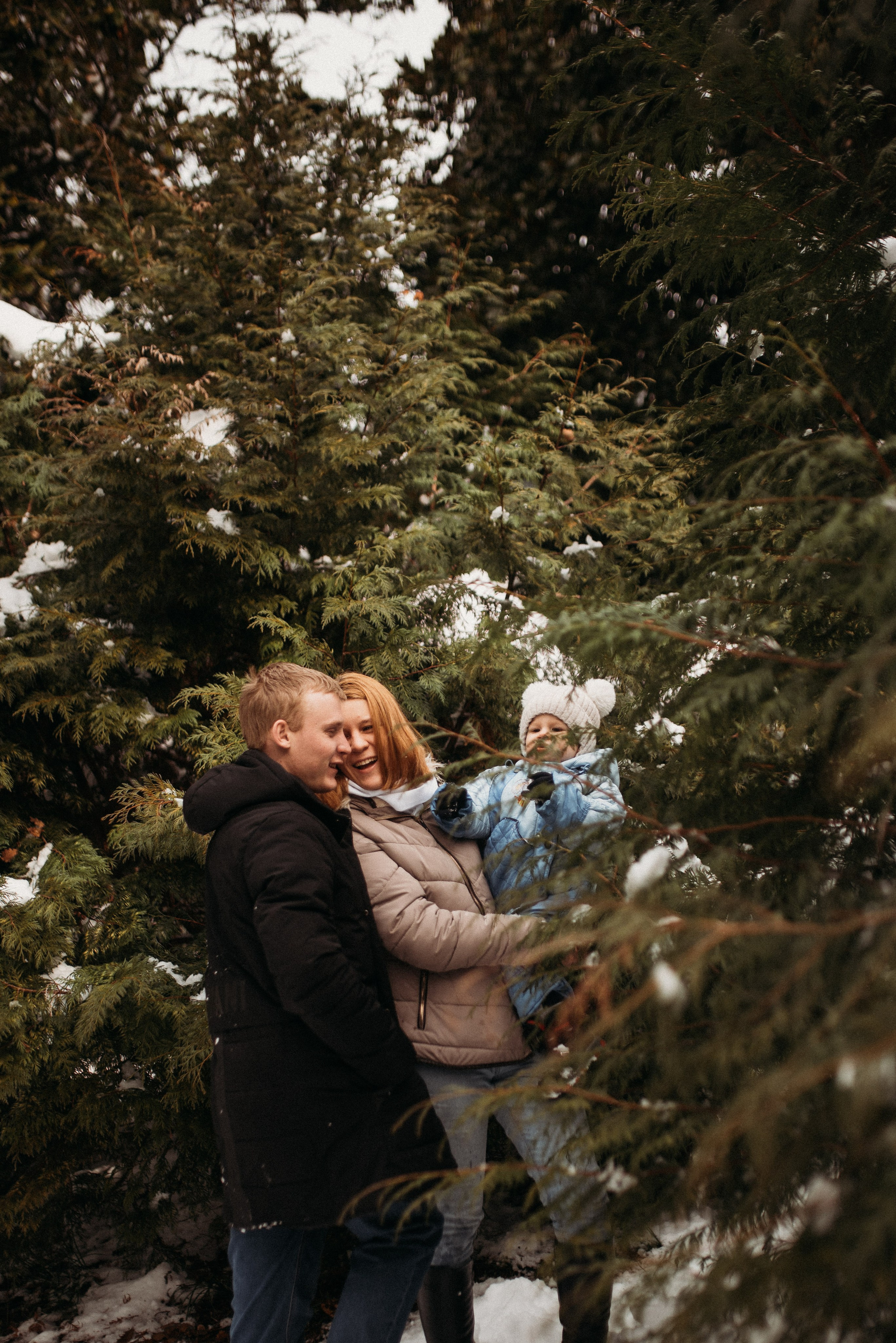 Серёжа и снег ❄️. Фотограф в Сочи — Маргарита Поганова