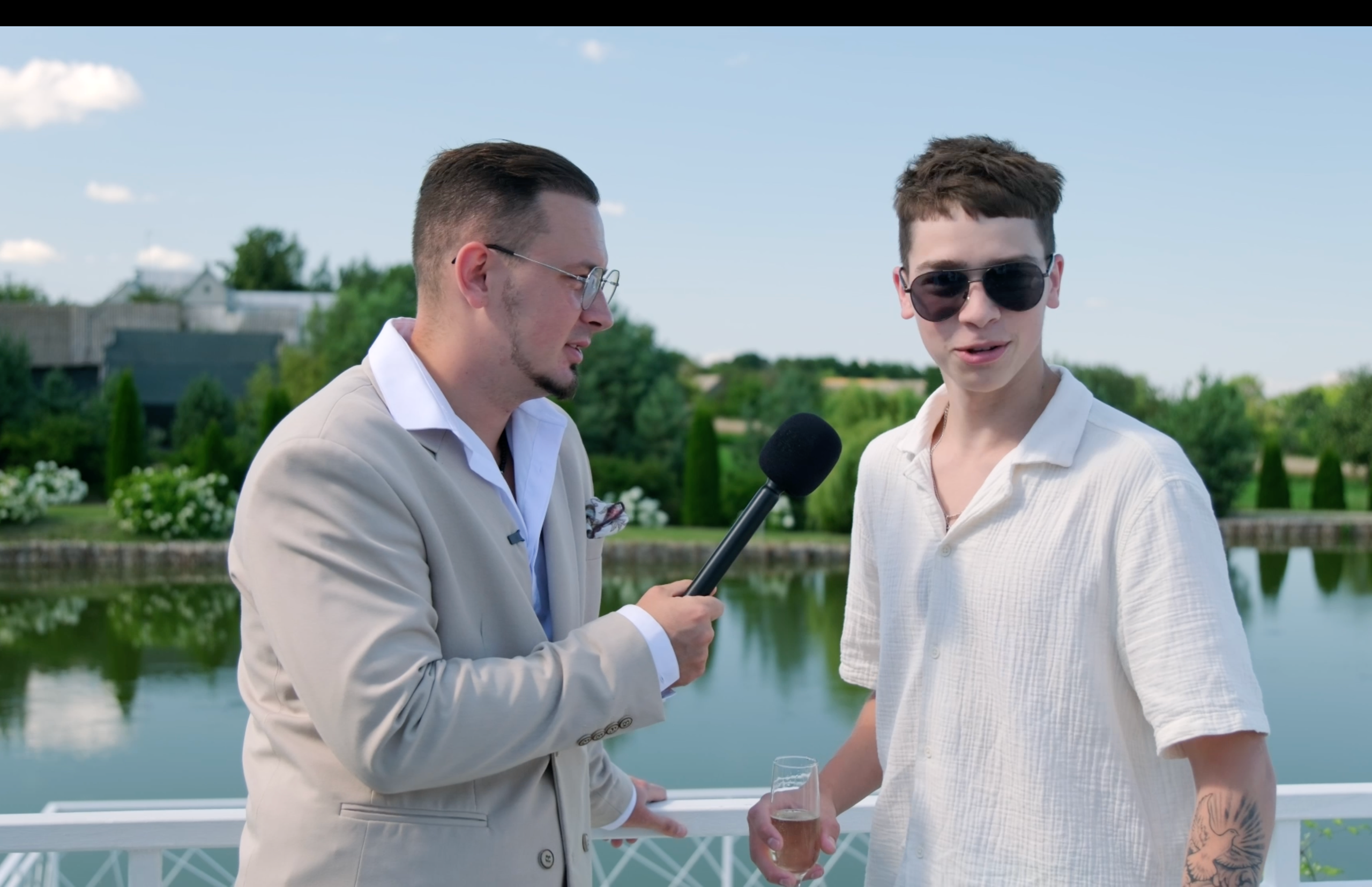 Wedding SDE interview / Agneshka & Kader. Репортажный видеограф Илья Сухоносиик