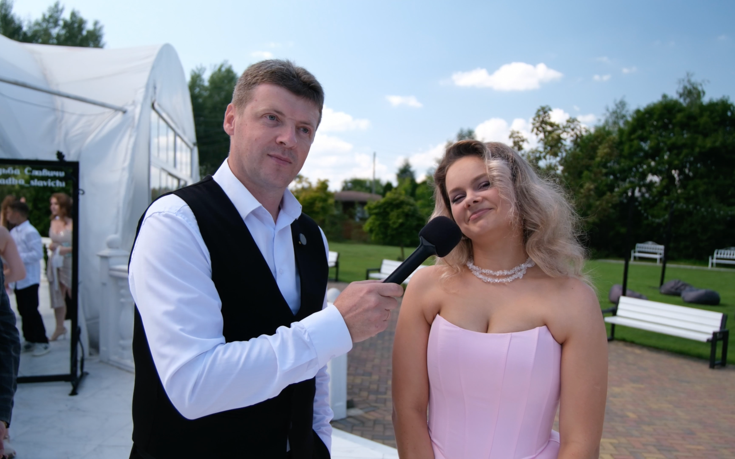 Свадебное SDE интервью / Паша и Саша. Репортажный видеограф Илья Сухоносиик