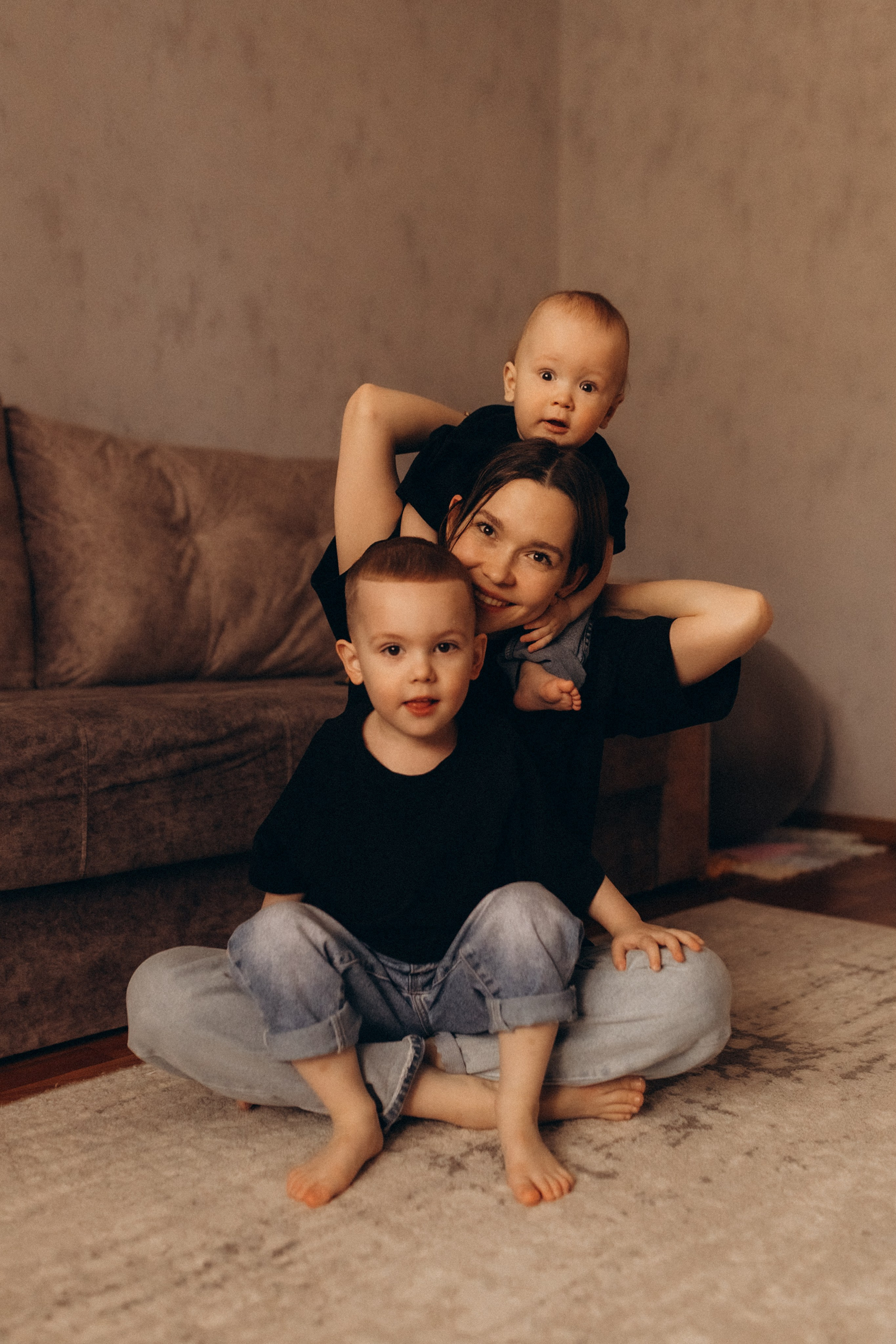 4.04 Диана, Саша и Артем. Семейный и домашний фотограф Советский Югорск Екатерина Цыганок