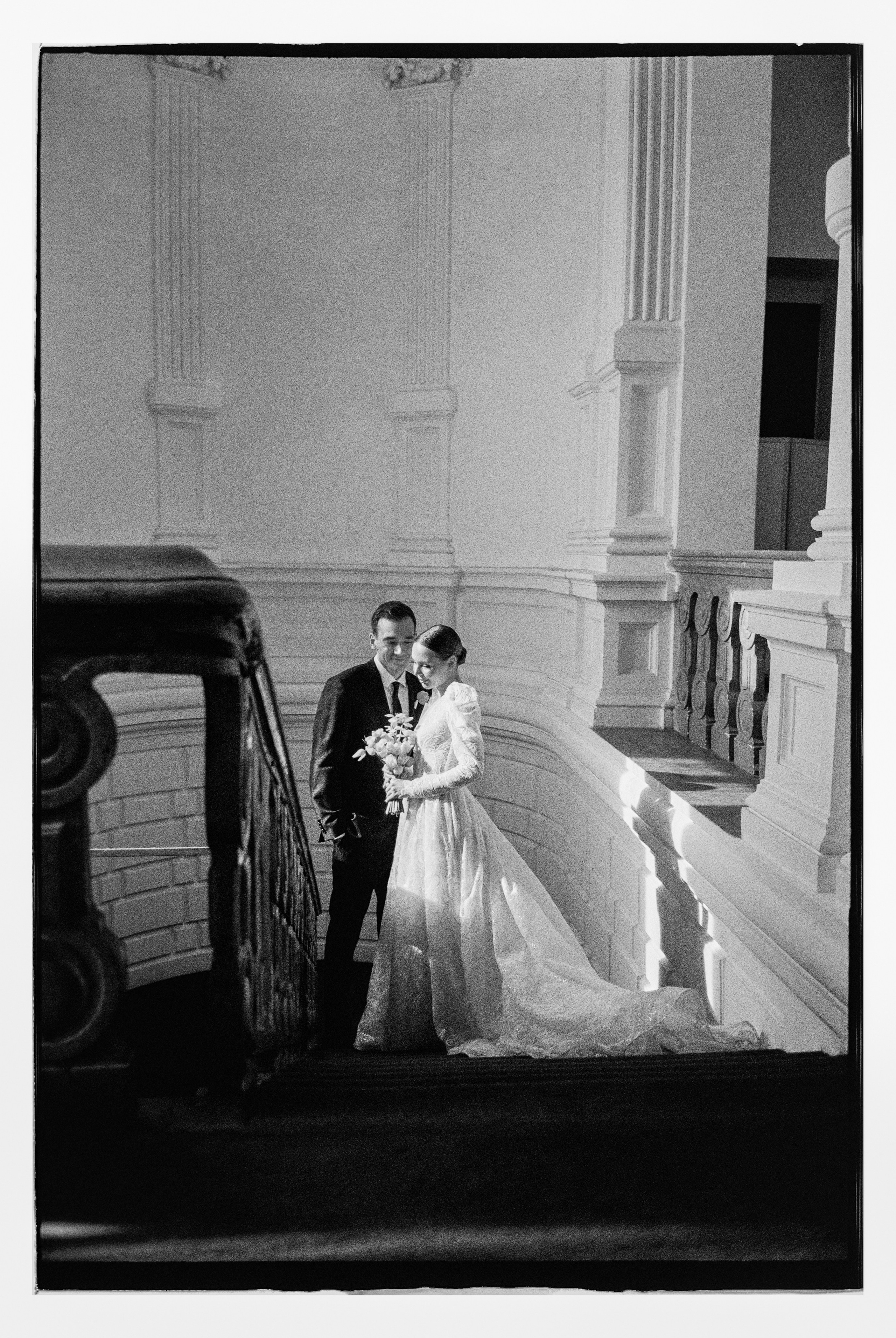 Сентиментальная свадебная фотография