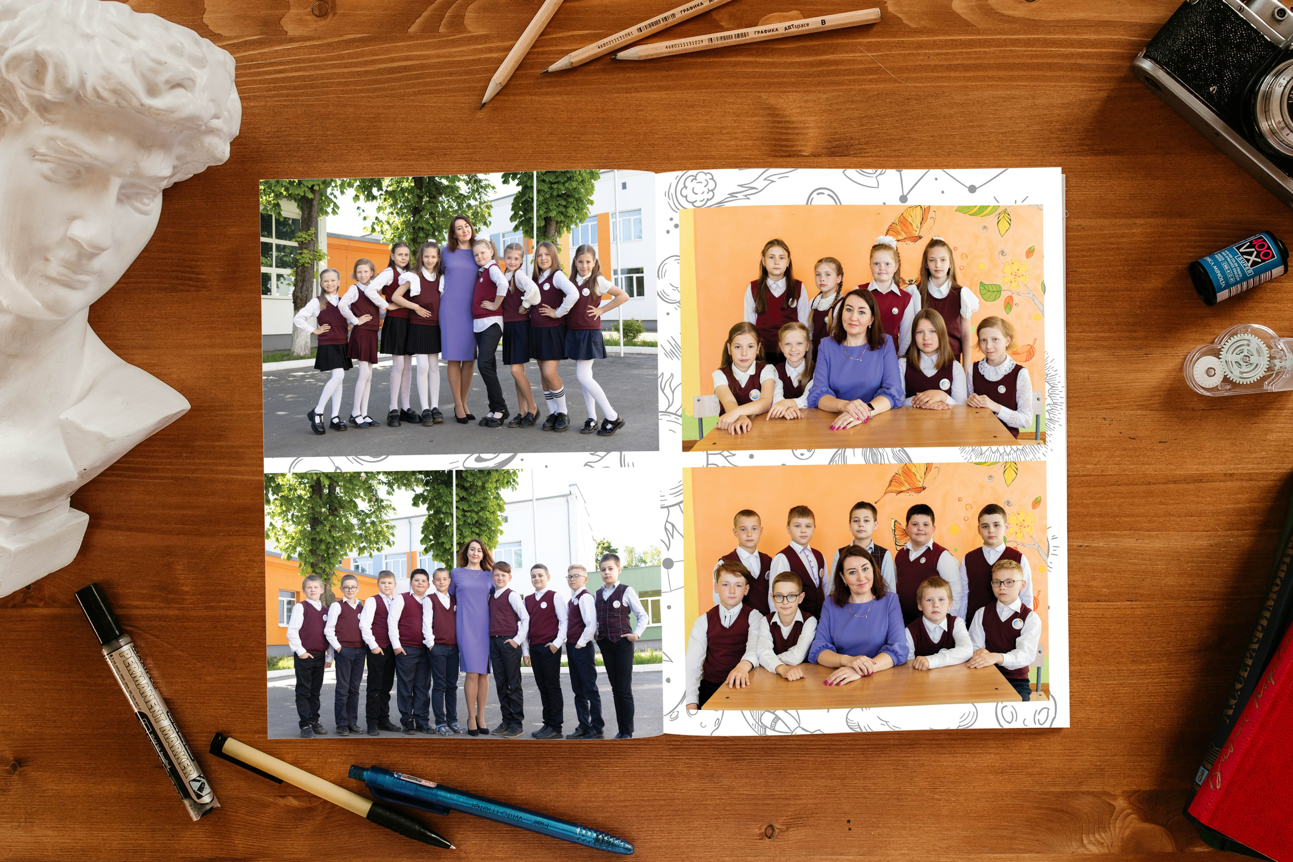 Космос. Выпускные альбомы Беларусь